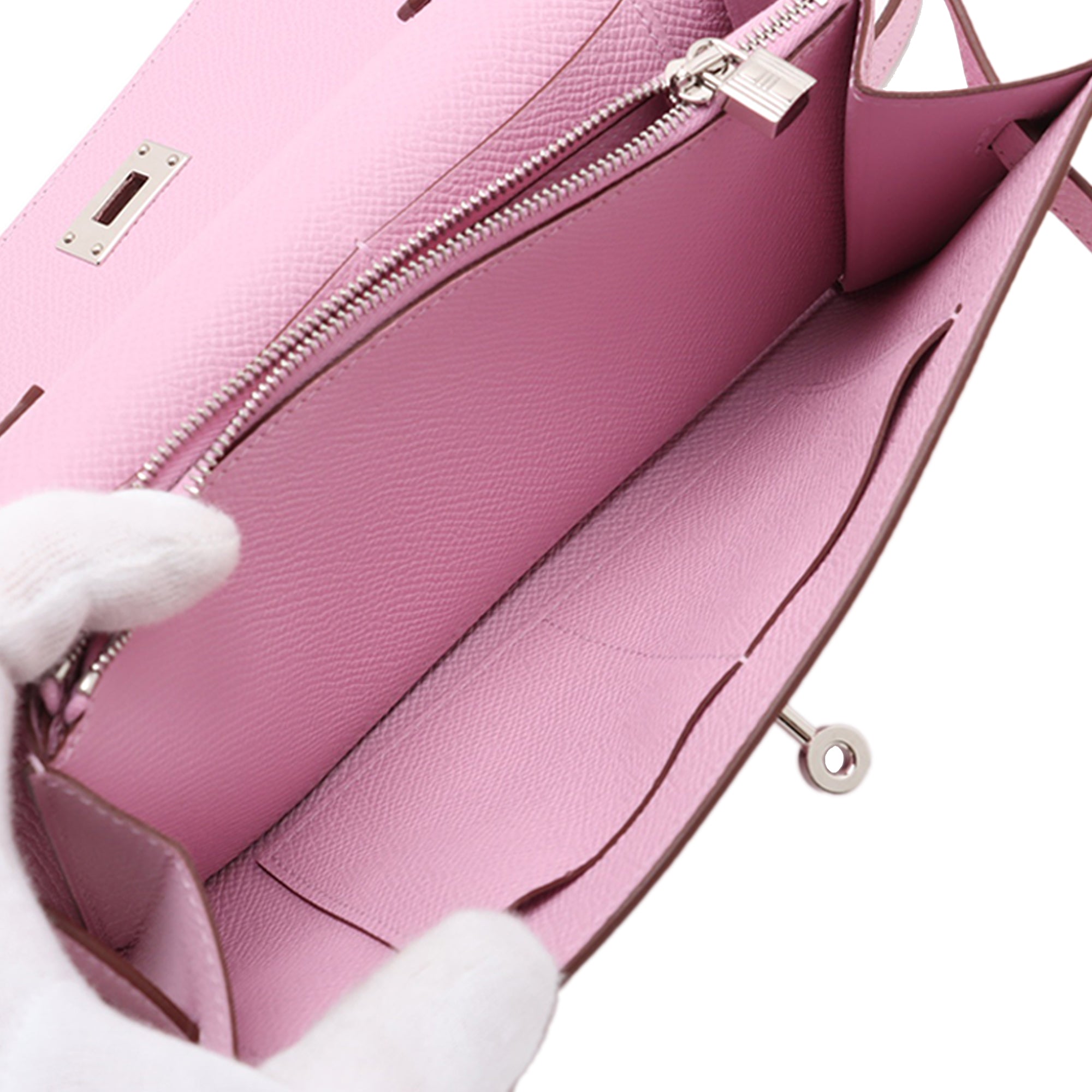 Hermès Epsom Kelly To Go Wallet - image 3