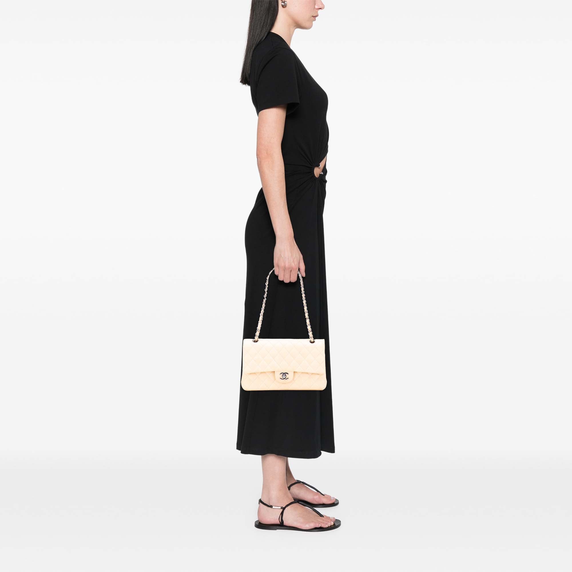 Chanel Medium Classic Caviar Double Flap - image 10