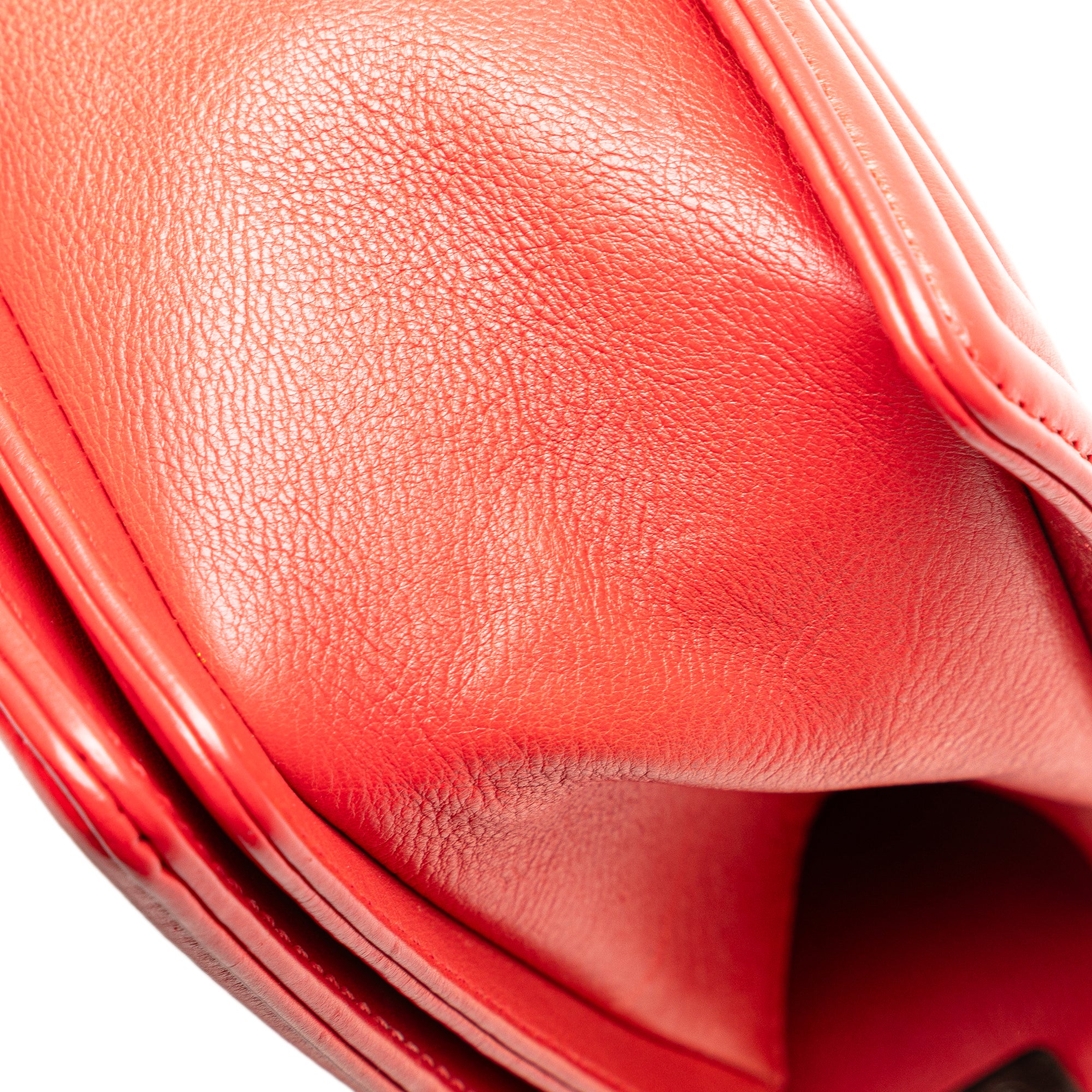 Chanel Old Medium Calfskin Double Stitch Boy Flap - image 10