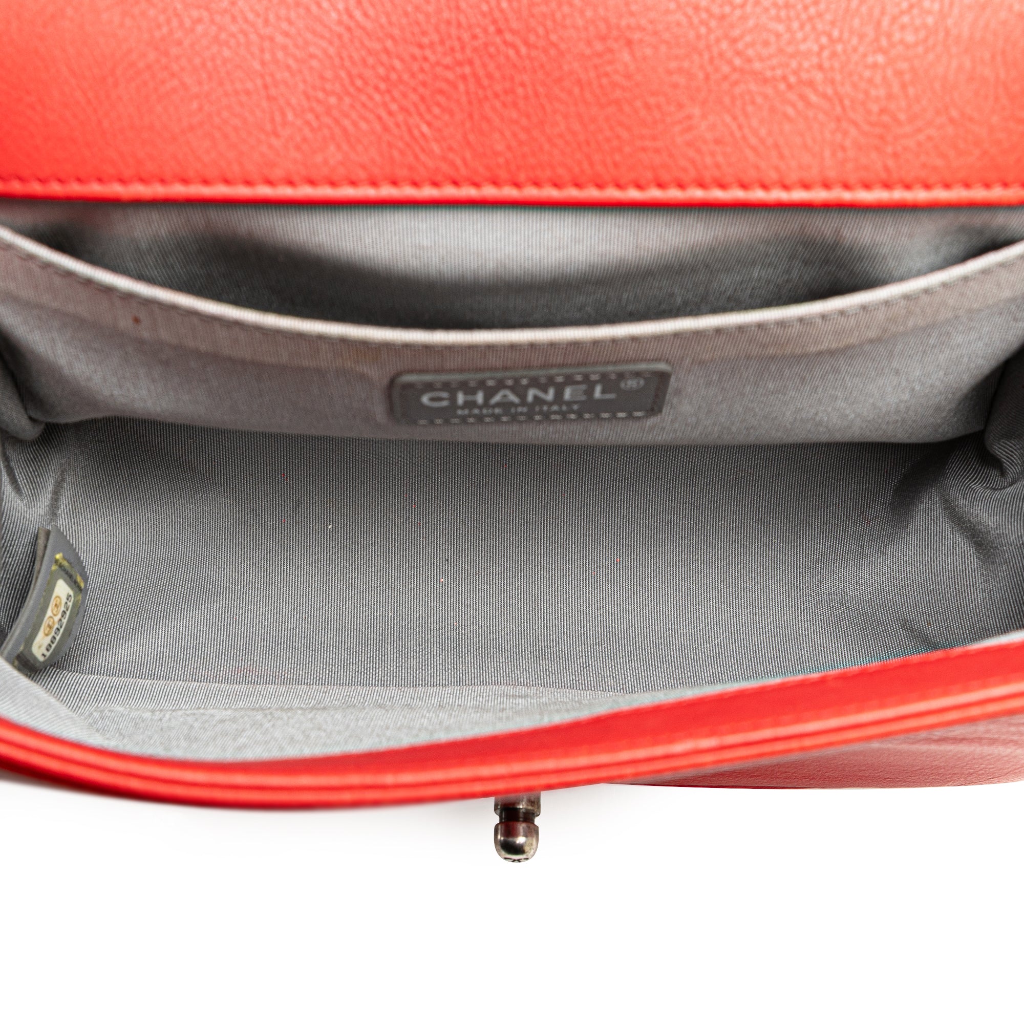 Chanel Old Medium Calfskin Double Stitch Boy Flap - image 4