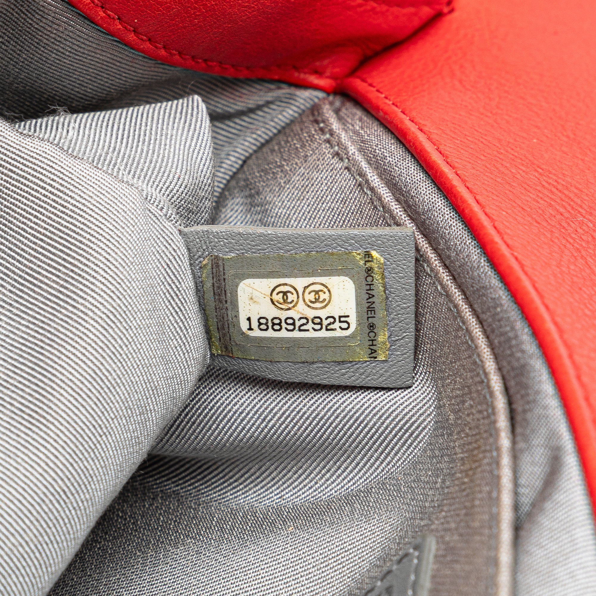 Chanel Old Medium Calfskin Double Stitch Boy Flap - image 6