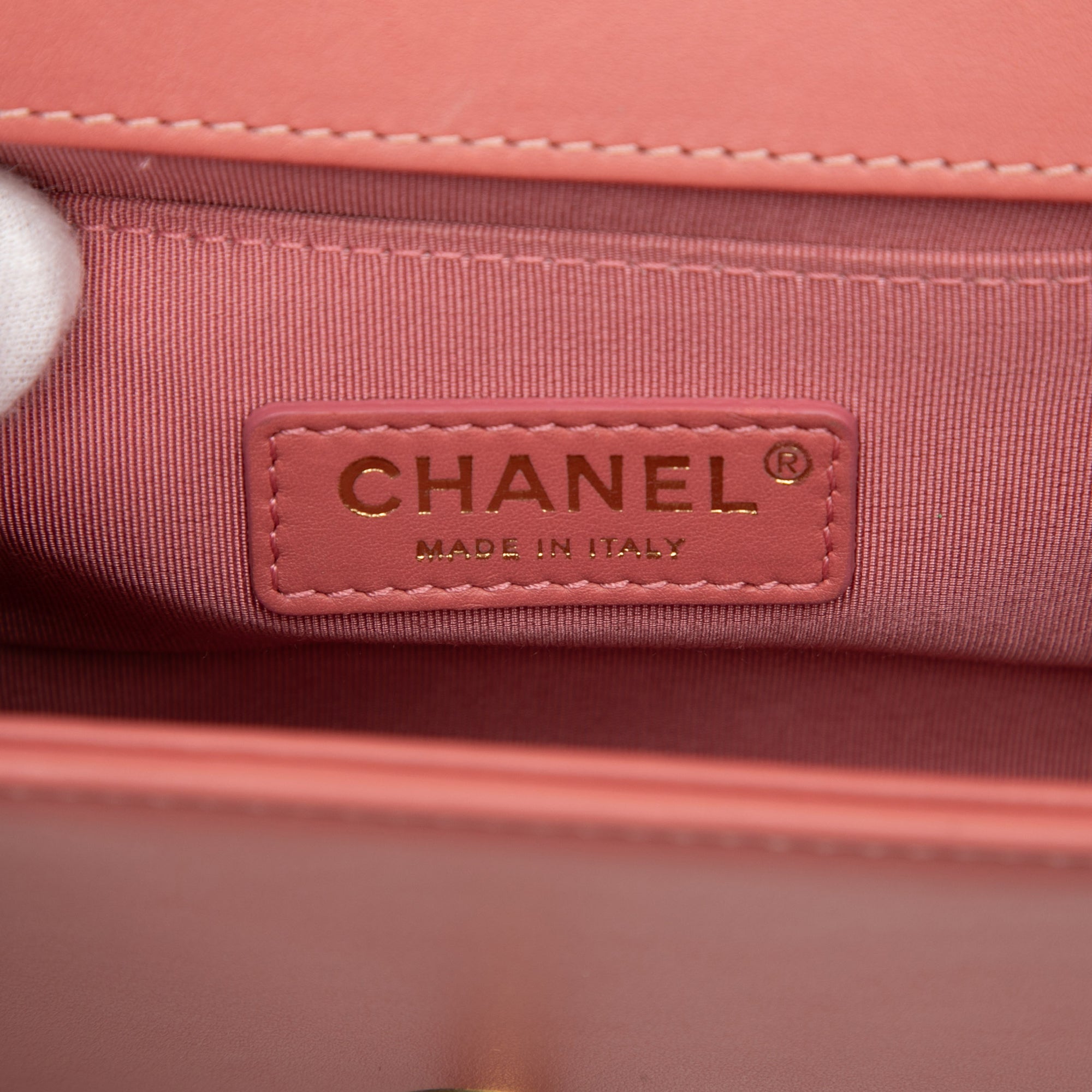 Chanel Small Quilted Lambskin Boy Flap - image 5
