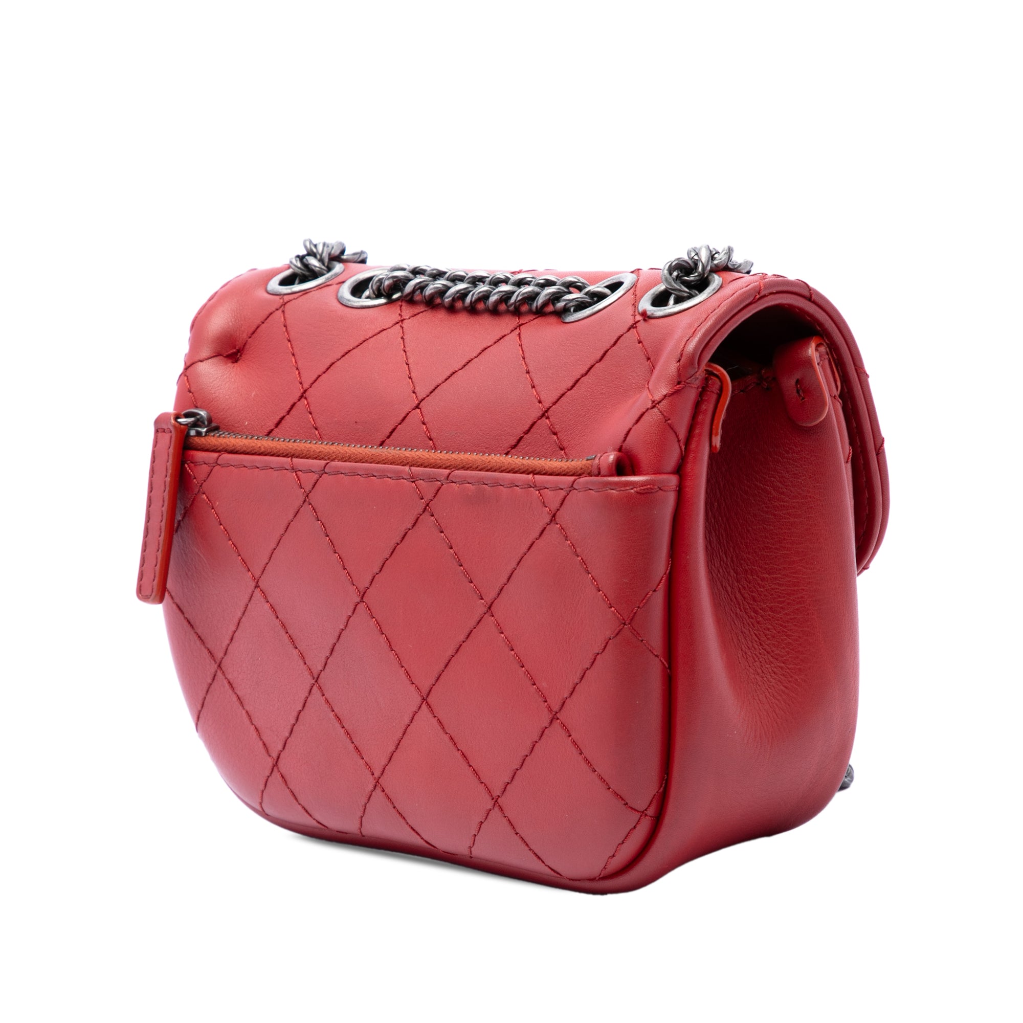 Chanel Paris Dallas Goatskin Wild Stitch Flap - image 2