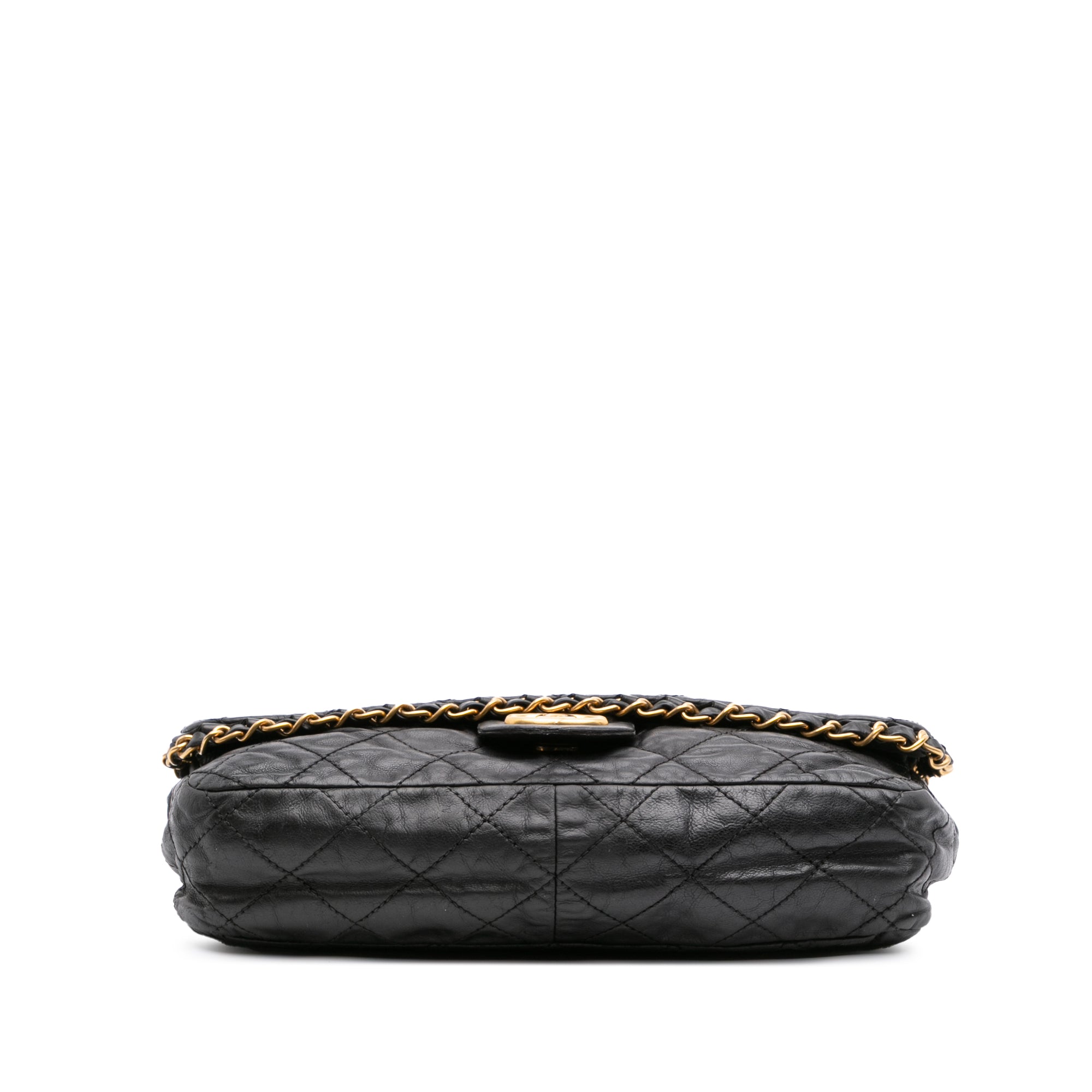 Chanel Medium Quilted Aged Calfskin Chain Me Flap - image 3