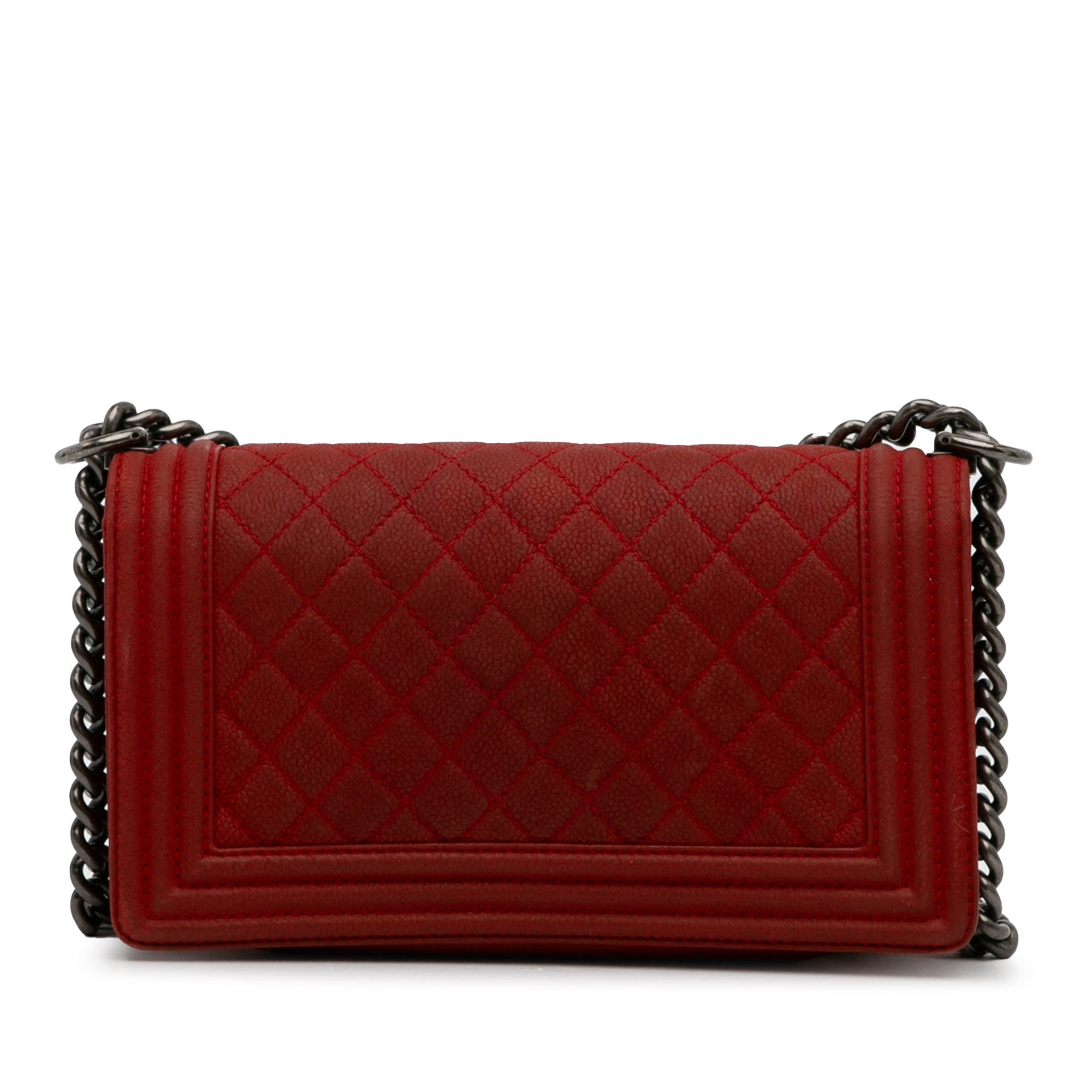 Chanel Medium Caviar Boy Flap Bag - image 4
