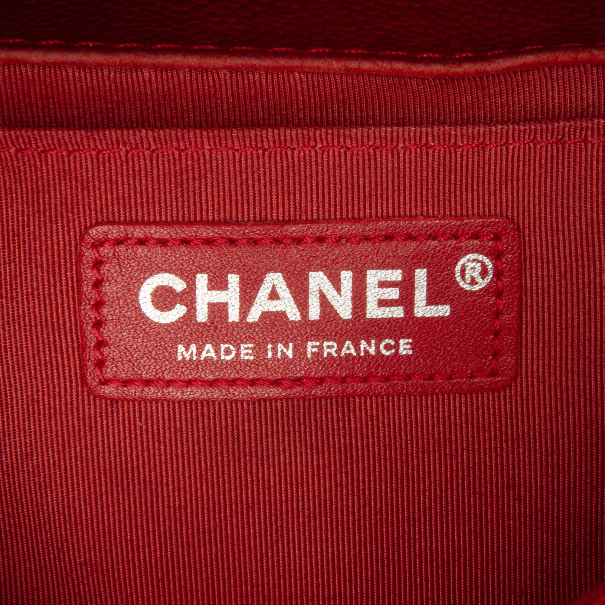 Chanel Medium Caviar Boy Flap Bag - image 7