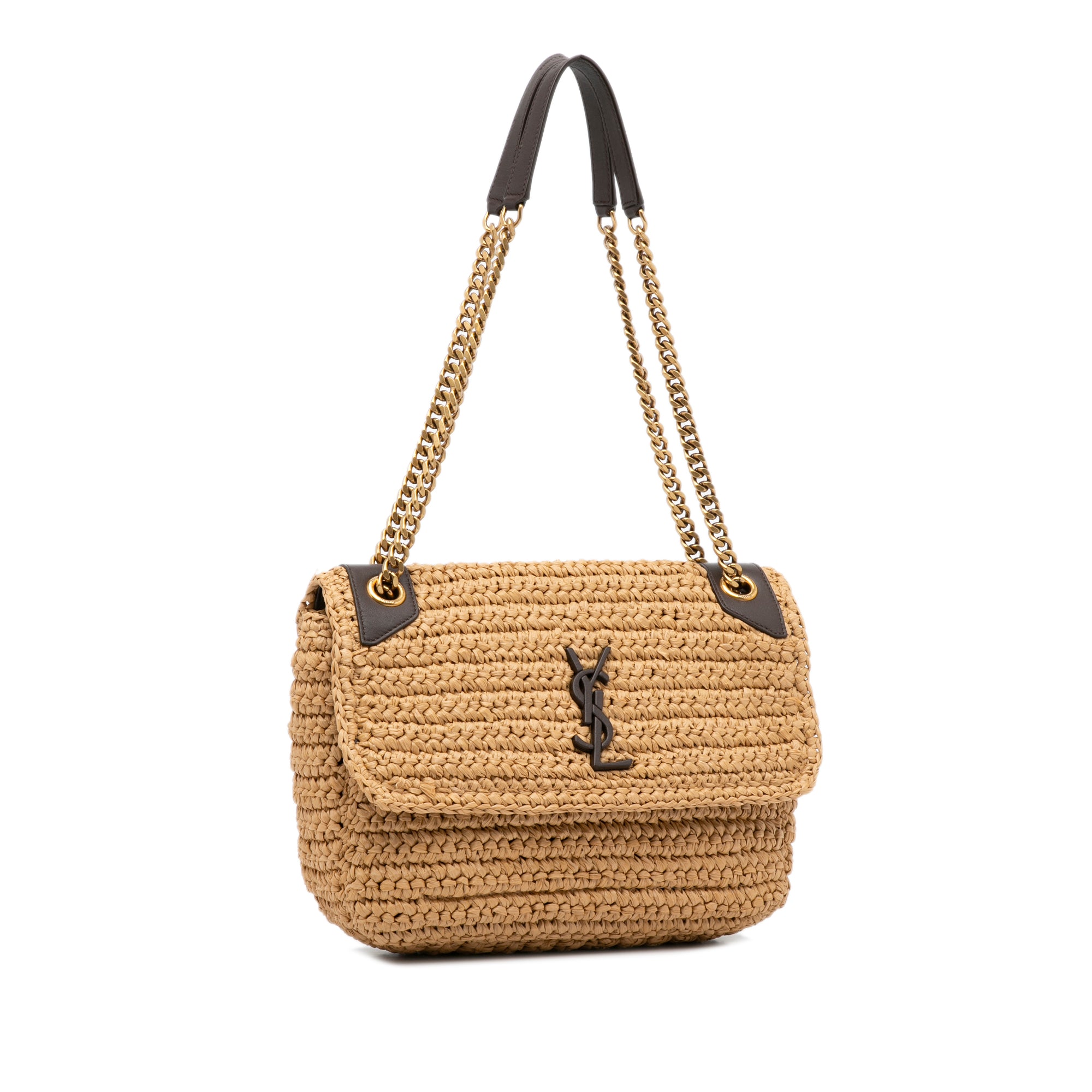 Saint Laurent Large Raffia Niki - image 2