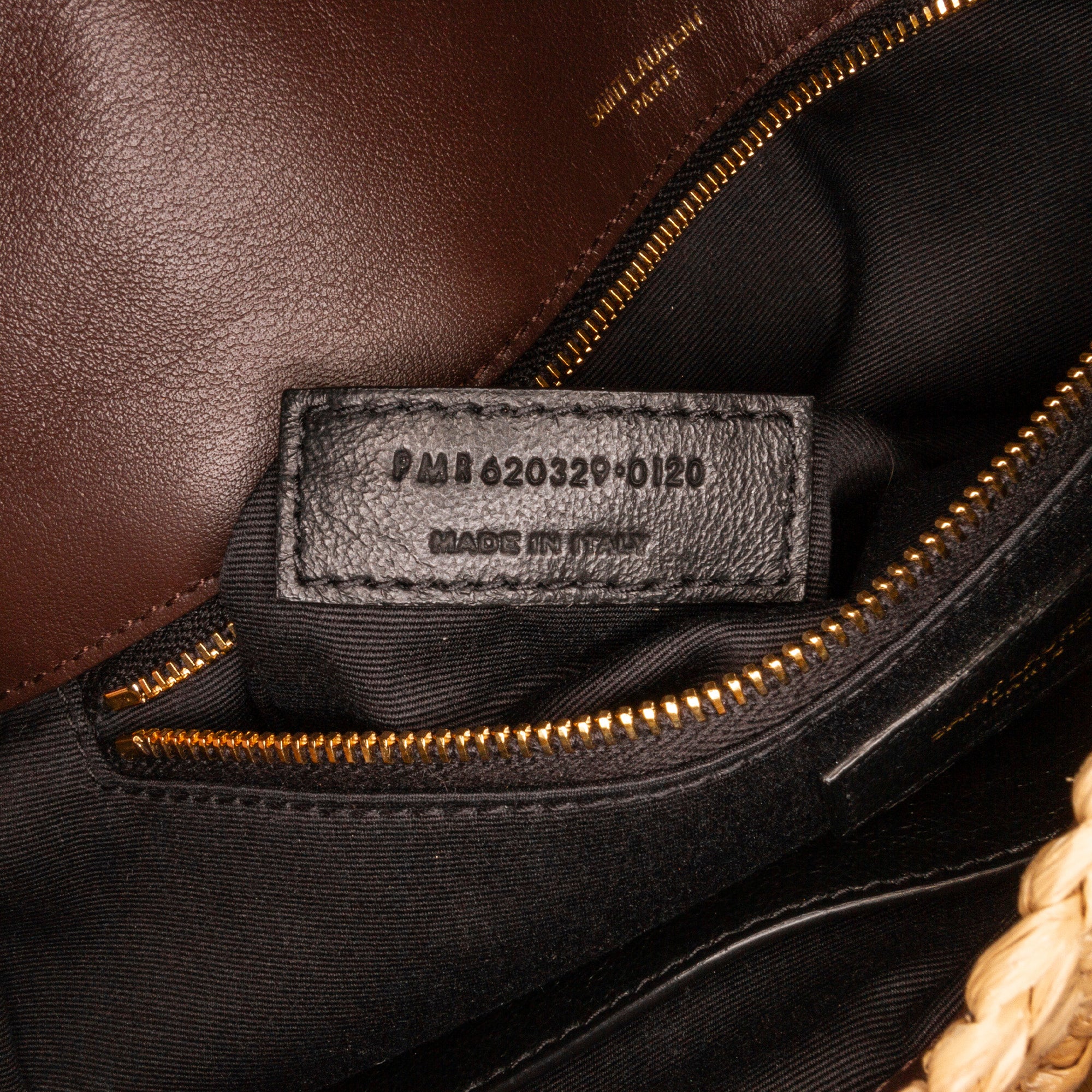 Saint Laurent Large Raffia Niki - image 8