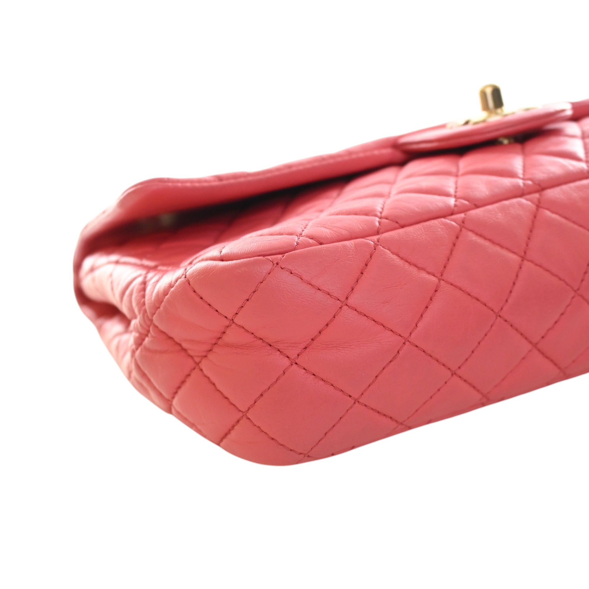 Chanel Medium Classic Lambskin Valentines Heart Charms Single Flap - image 12