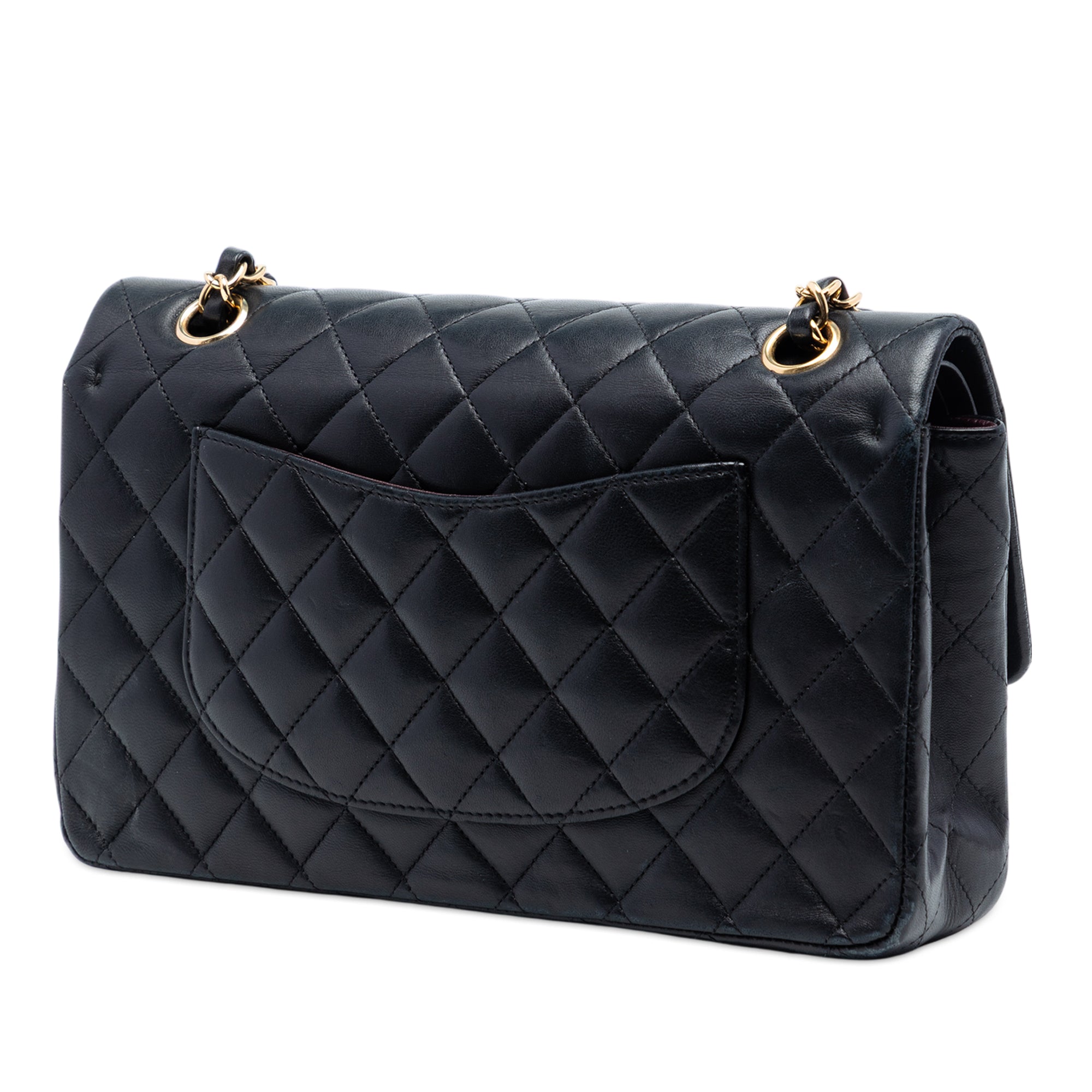 Chanel Medium Classic Lambskin Double Flap - image 2