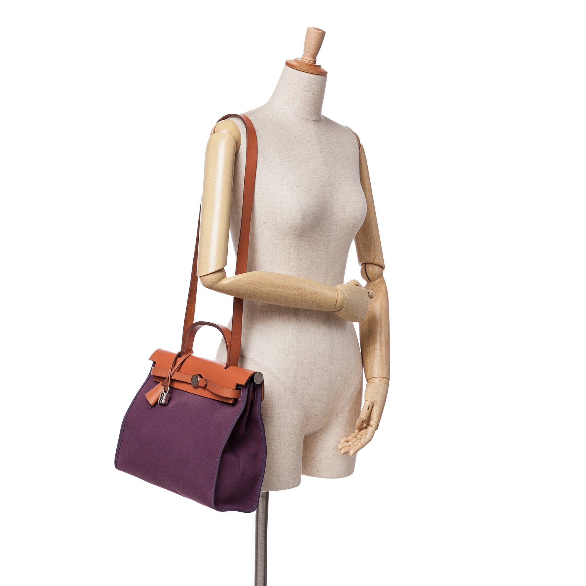 Hermès Toile Herbag Zip 31 - image 9