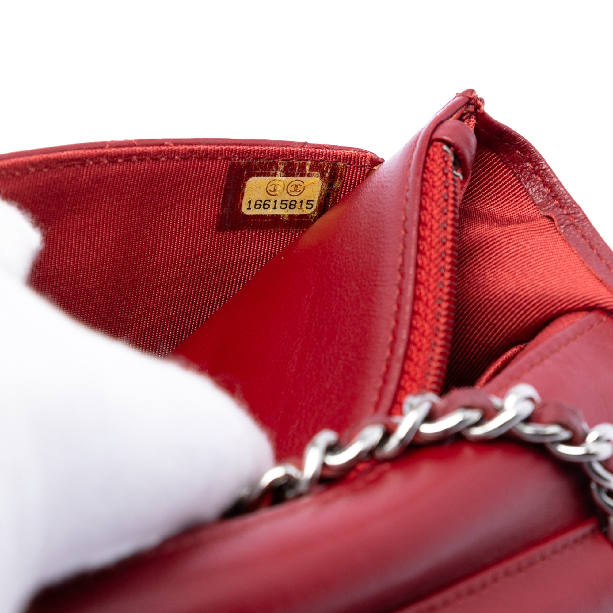 Chanel CC Quilted Lambskin Wallet on Chain - image 6