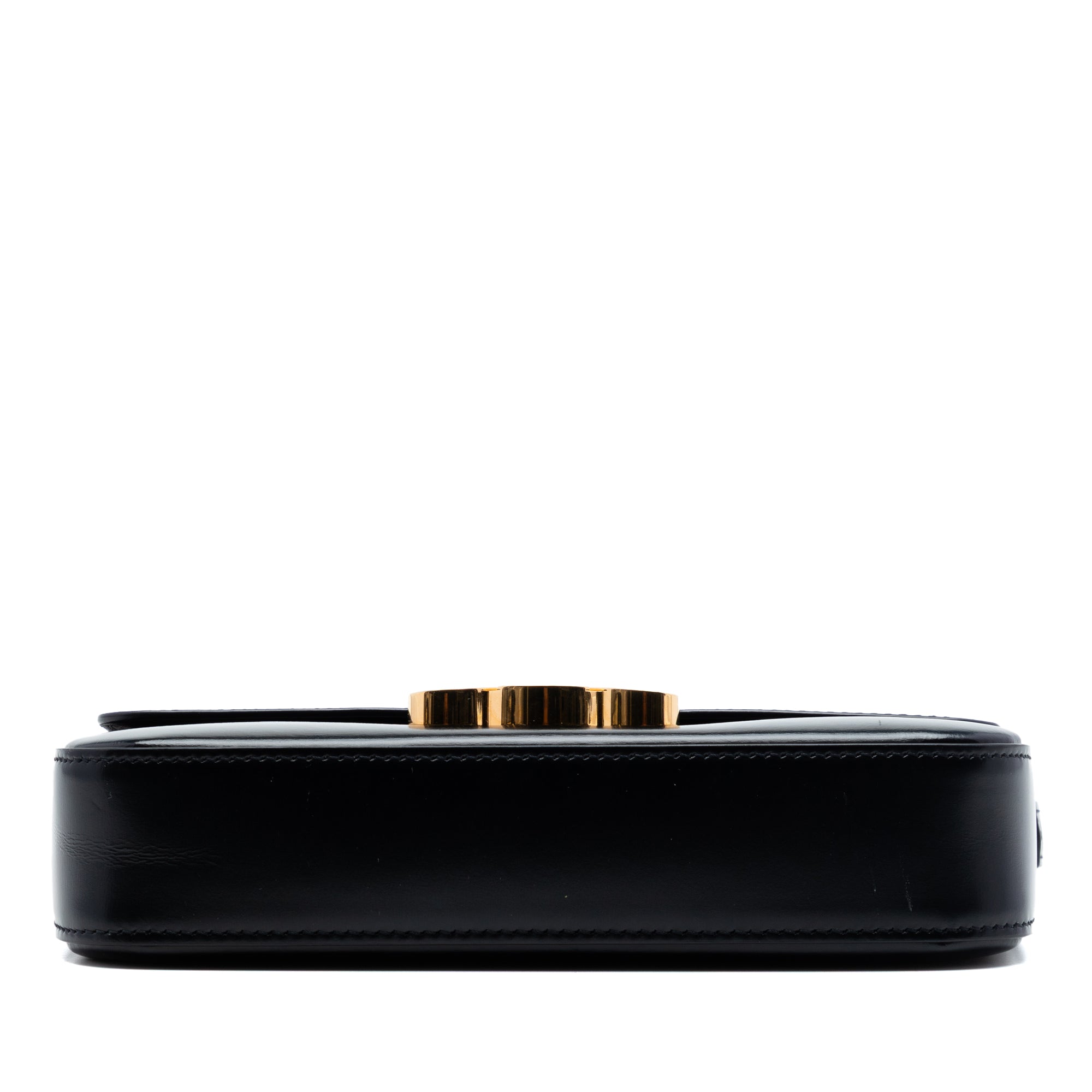 Celine Shiny Calfskin Triomphe Claude Shoulder Bag - image 3