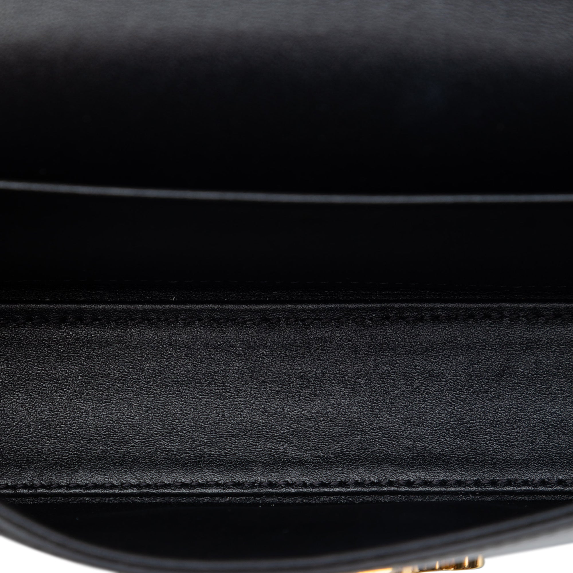 Celine Shiny Calfskin Triomphe Claude Shoulder Bag - image 4