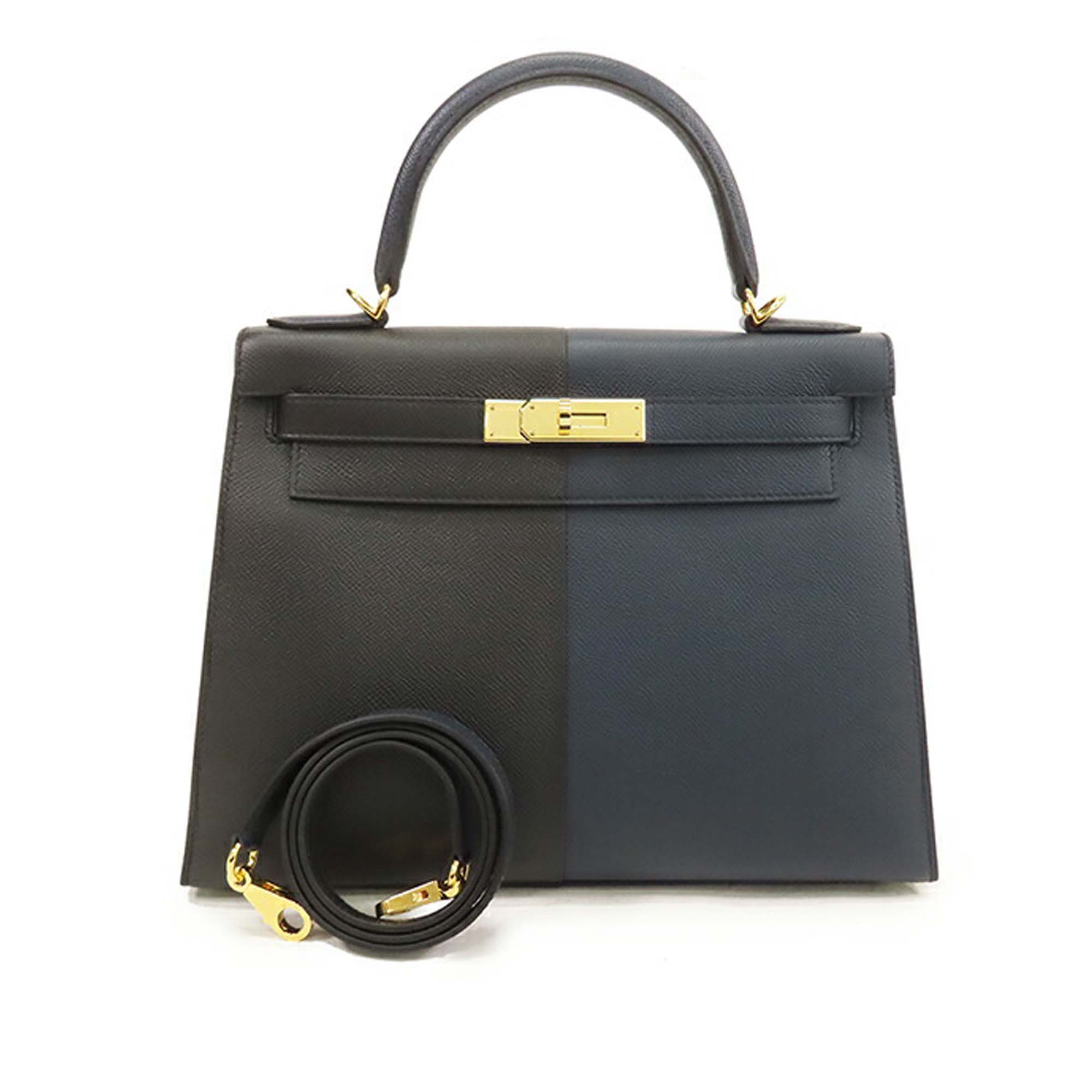 Hermès Tricolor Epsom Kelly II Casaque Sellier 28 - image 1
