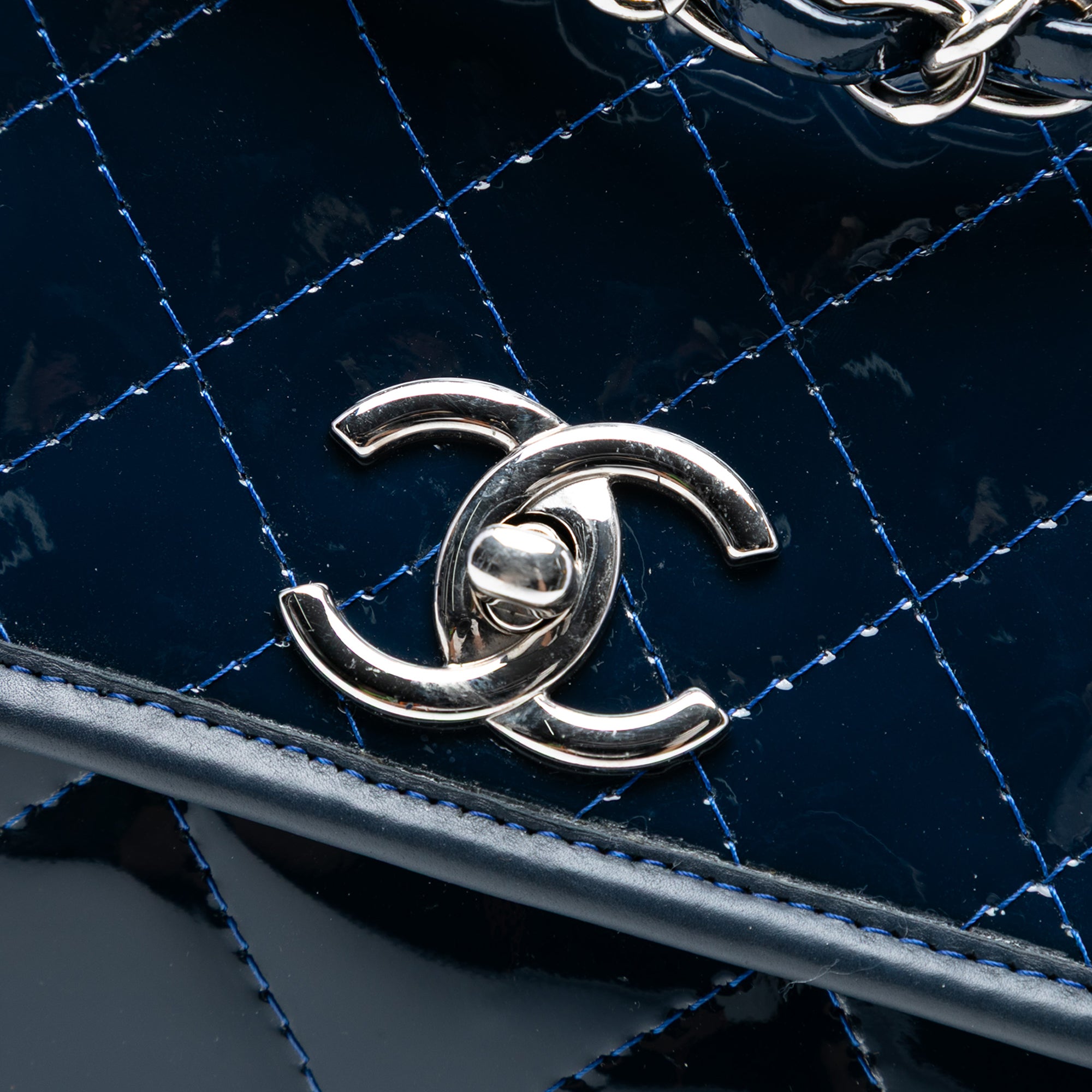 Chanel Quilted Patent In The Business Flap - image 6