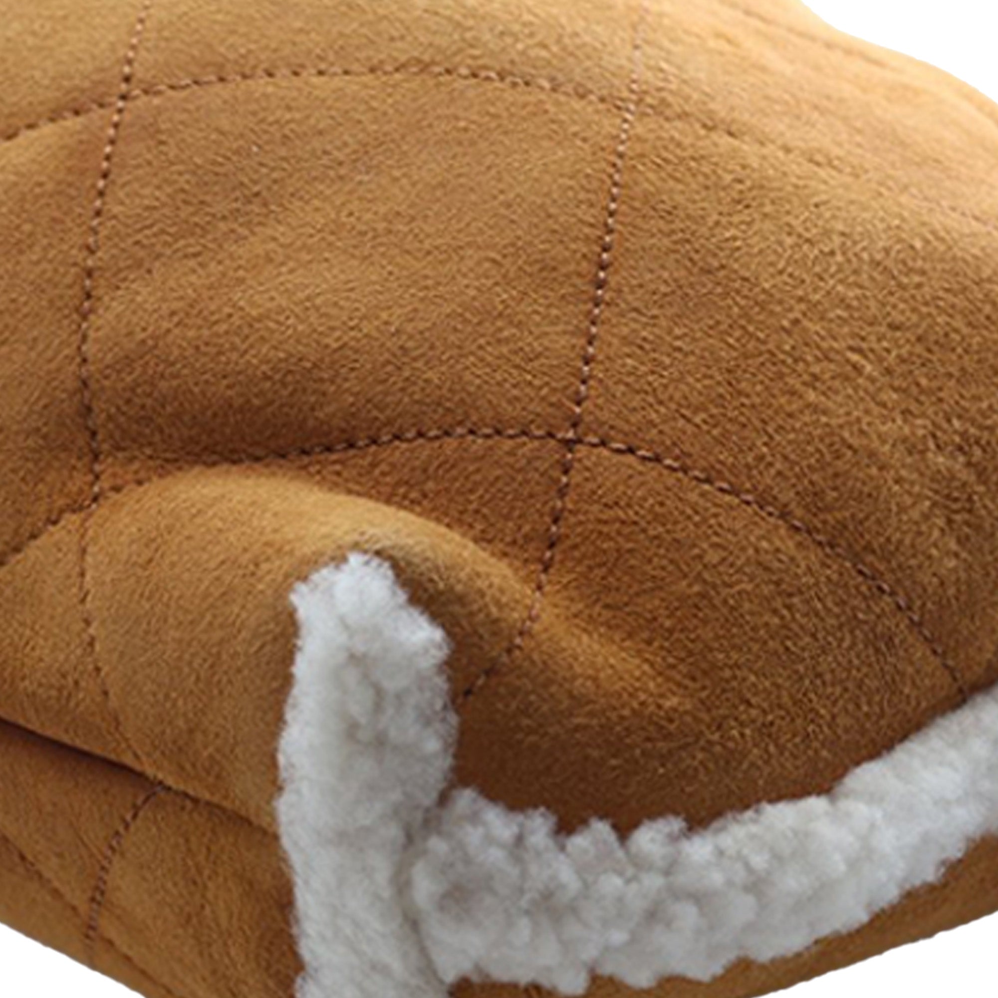 Chanel Large Quilted Suede 22 Hobo with Shearling Trim - image 11