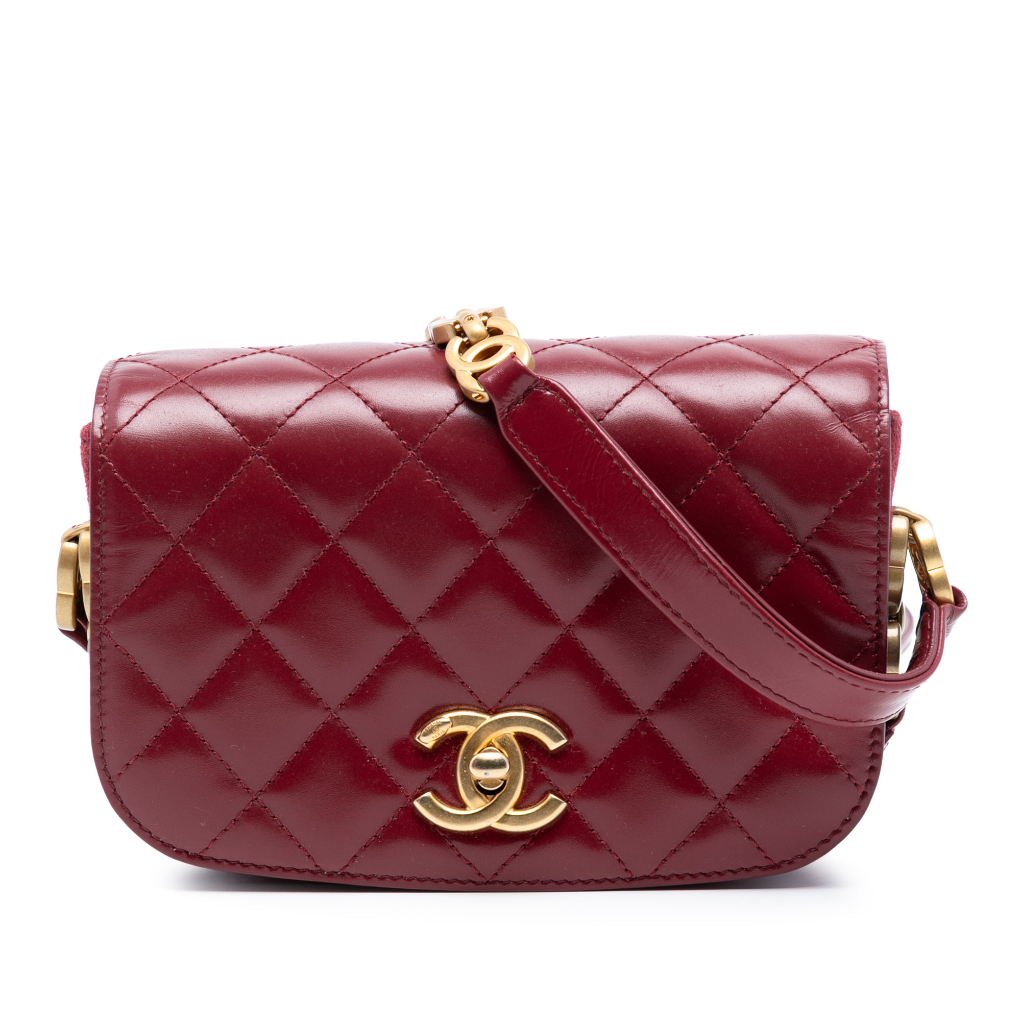 Chanel Mini Shiny Calfskin My Sweet CC Flap - image 1
