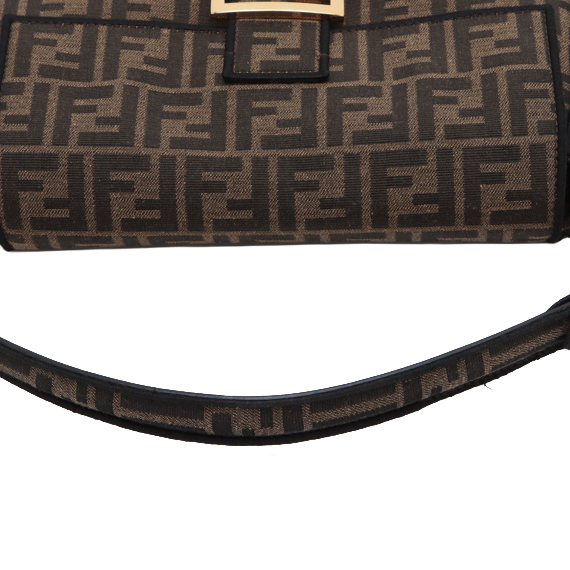 Fendi Medium Zucca Canvas Baguette Satchel - image 6