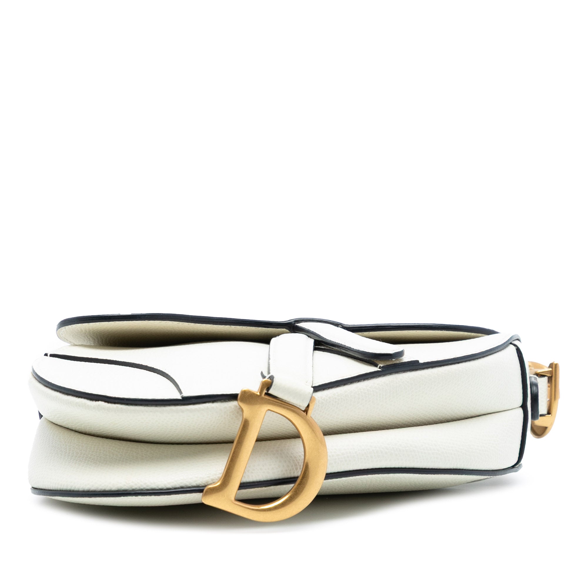 Dior Mini Grained Calfskin Saddle Bag - image 3