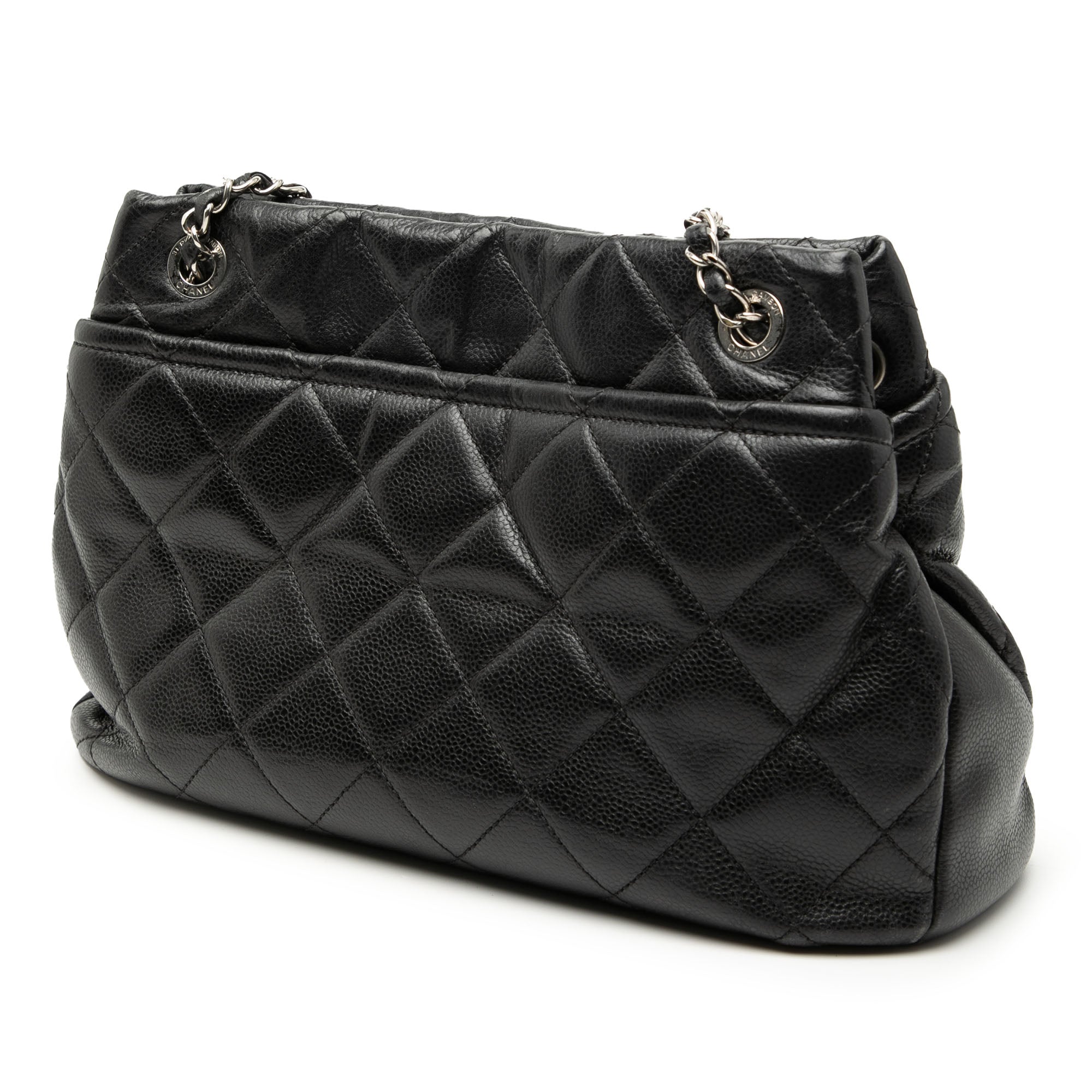 Chanel Quilted Caviar Soft Shopper Tote - image 2