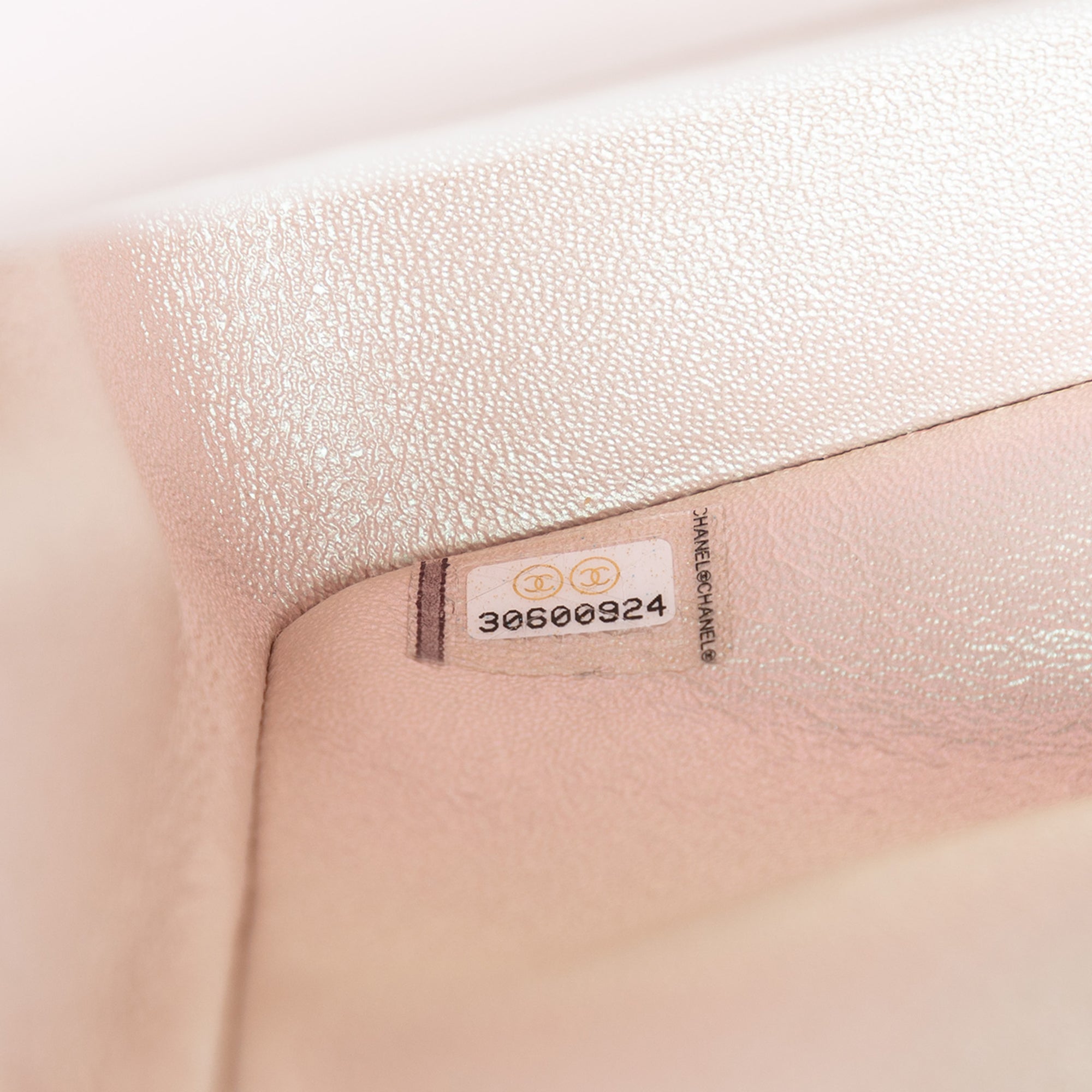 Chanel Medium Classic Iridescent Lambskin Double Flap - image 5