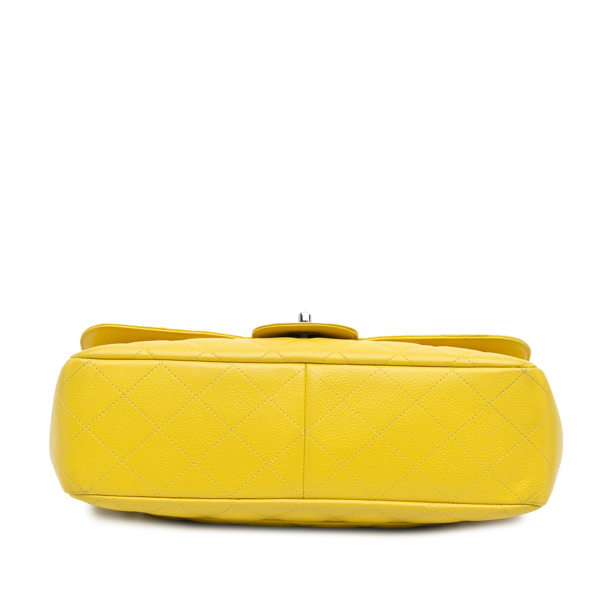 Chanel Jumbo Classic Caviar Single Flap - image 3
