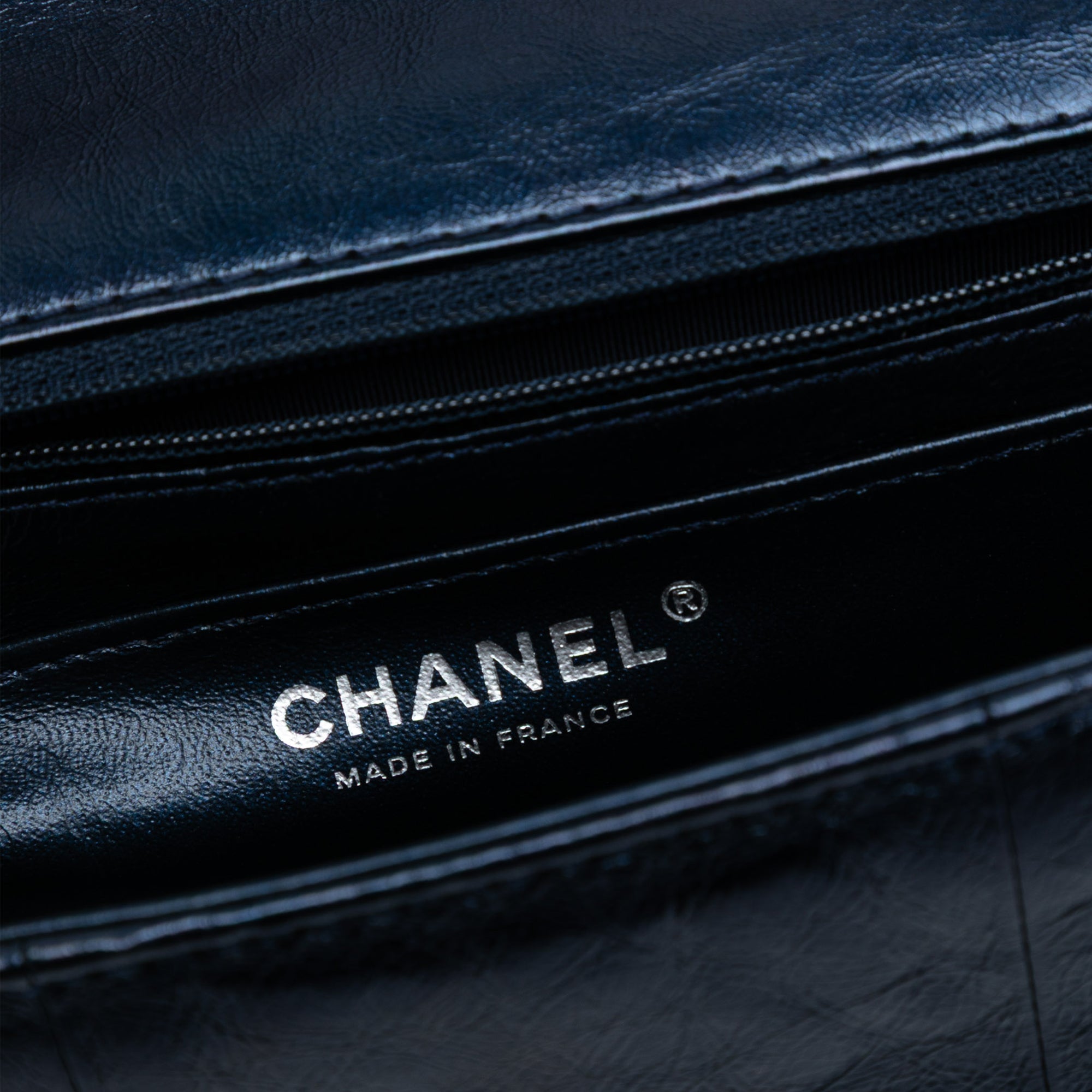 Chanel Mini Rectangular Classic Glazed Calfskin Grommets Airlines Single Flap - image 5