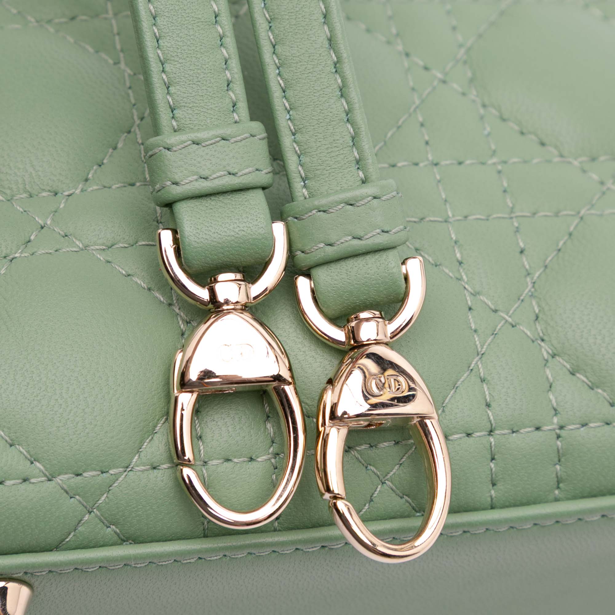 Dior Micro Lambskin Cannage Lady Dior - image 6