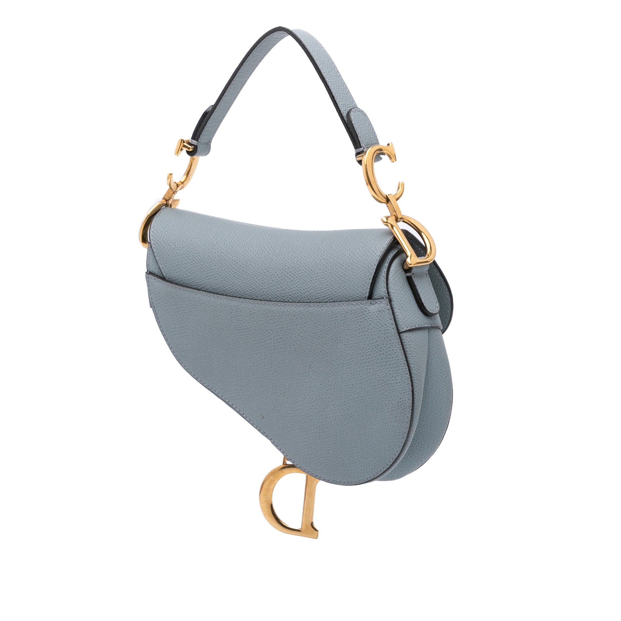 Dior Mini Grained Calfskin Saddle Bag - image 2