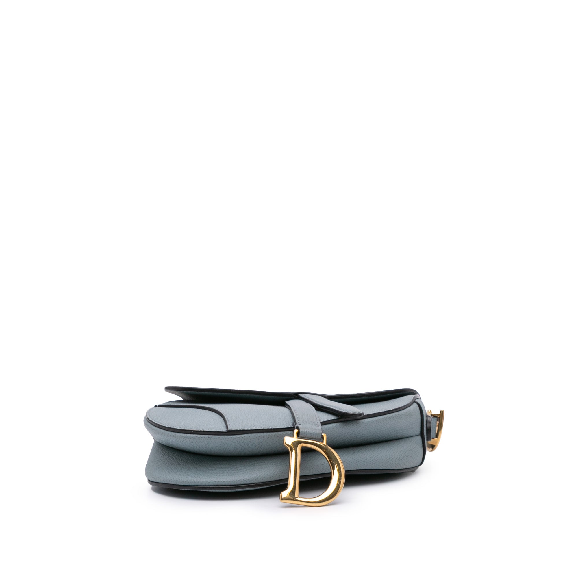 Dior Mini Grained Calfskin Saddle Bag - image 3