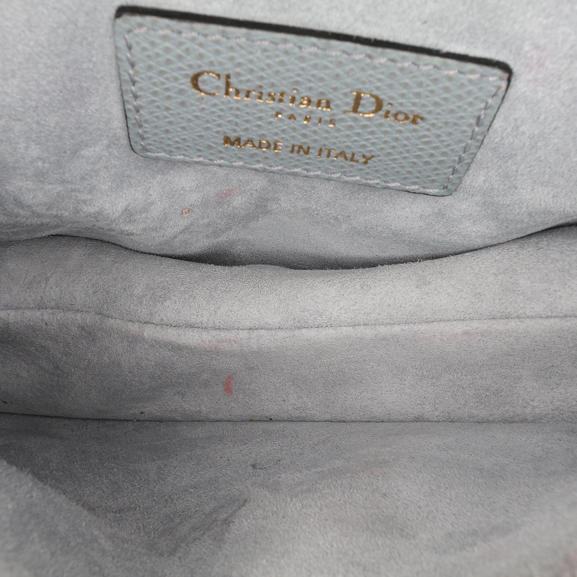 Dior Mini Grained Calfskin Saddle Bag - image 4