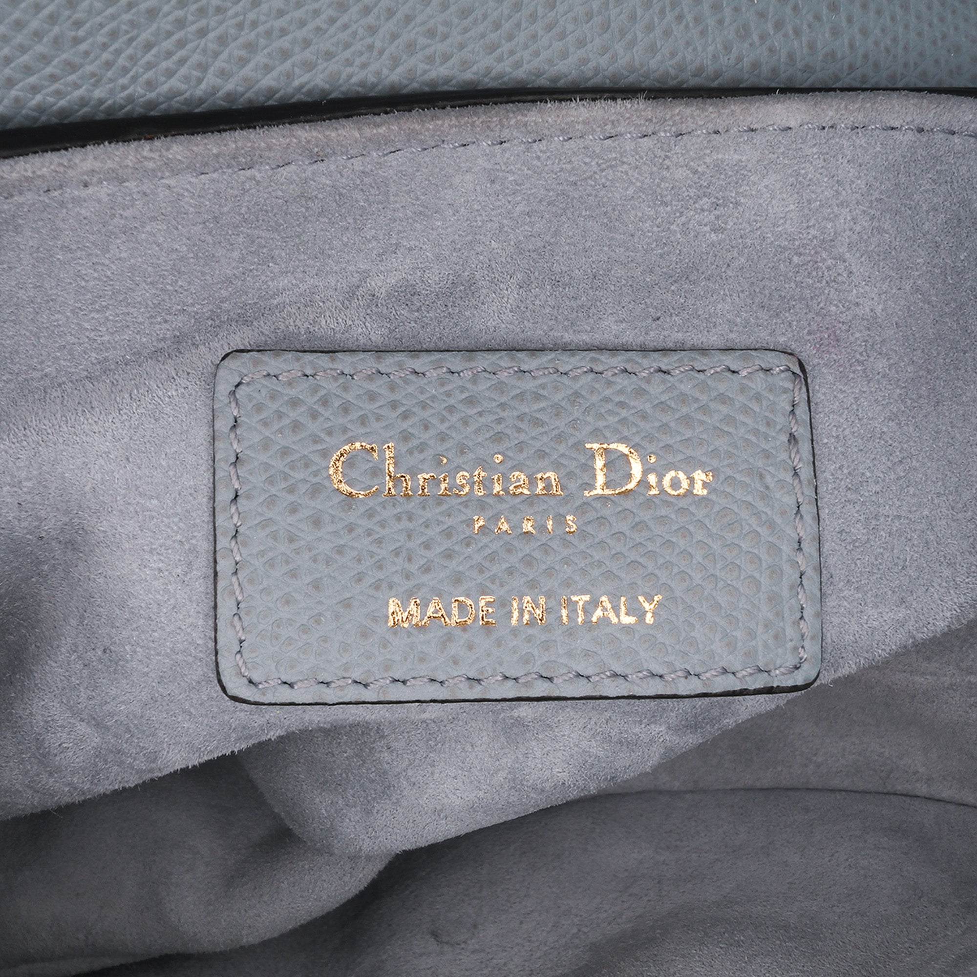Dior Mini Grained Calfskin Saddle Bag - image 5