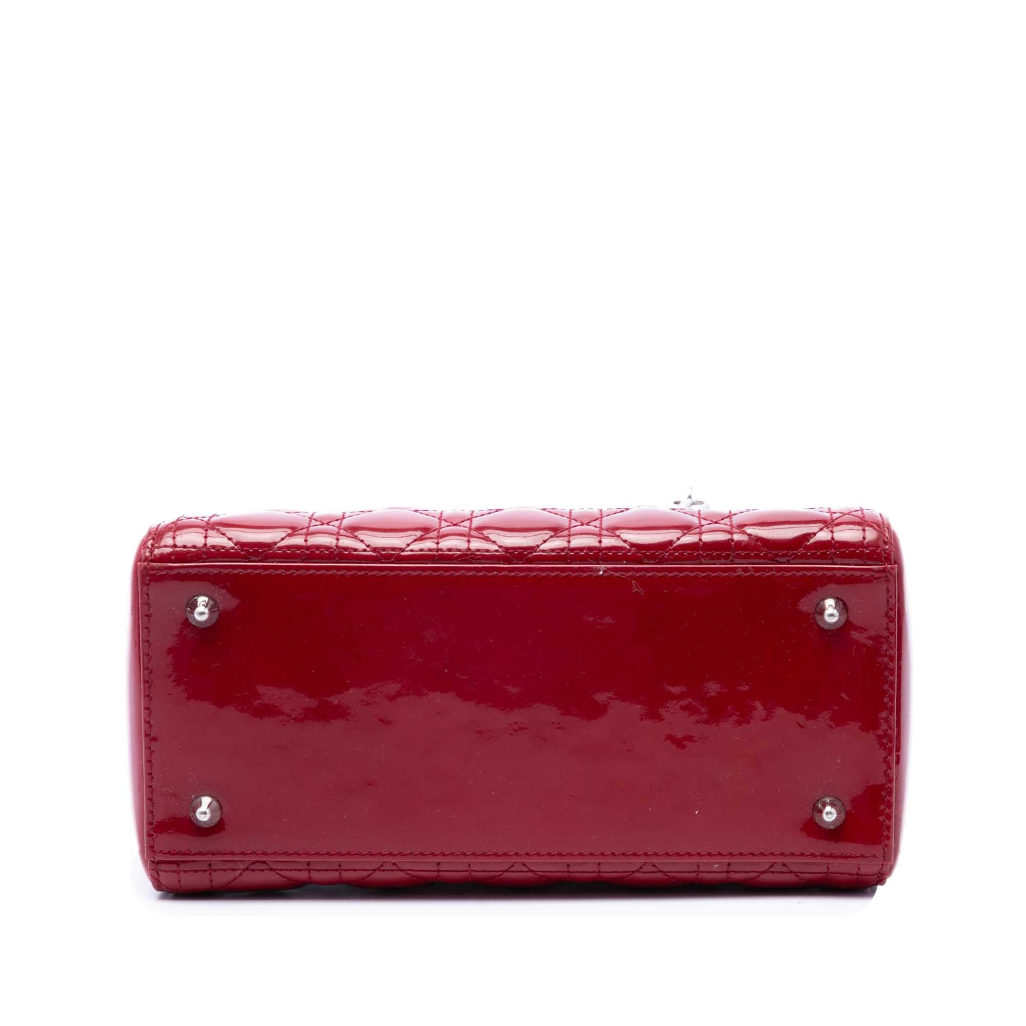 Dior Medium Patent Cannage Lady Dior - image 3