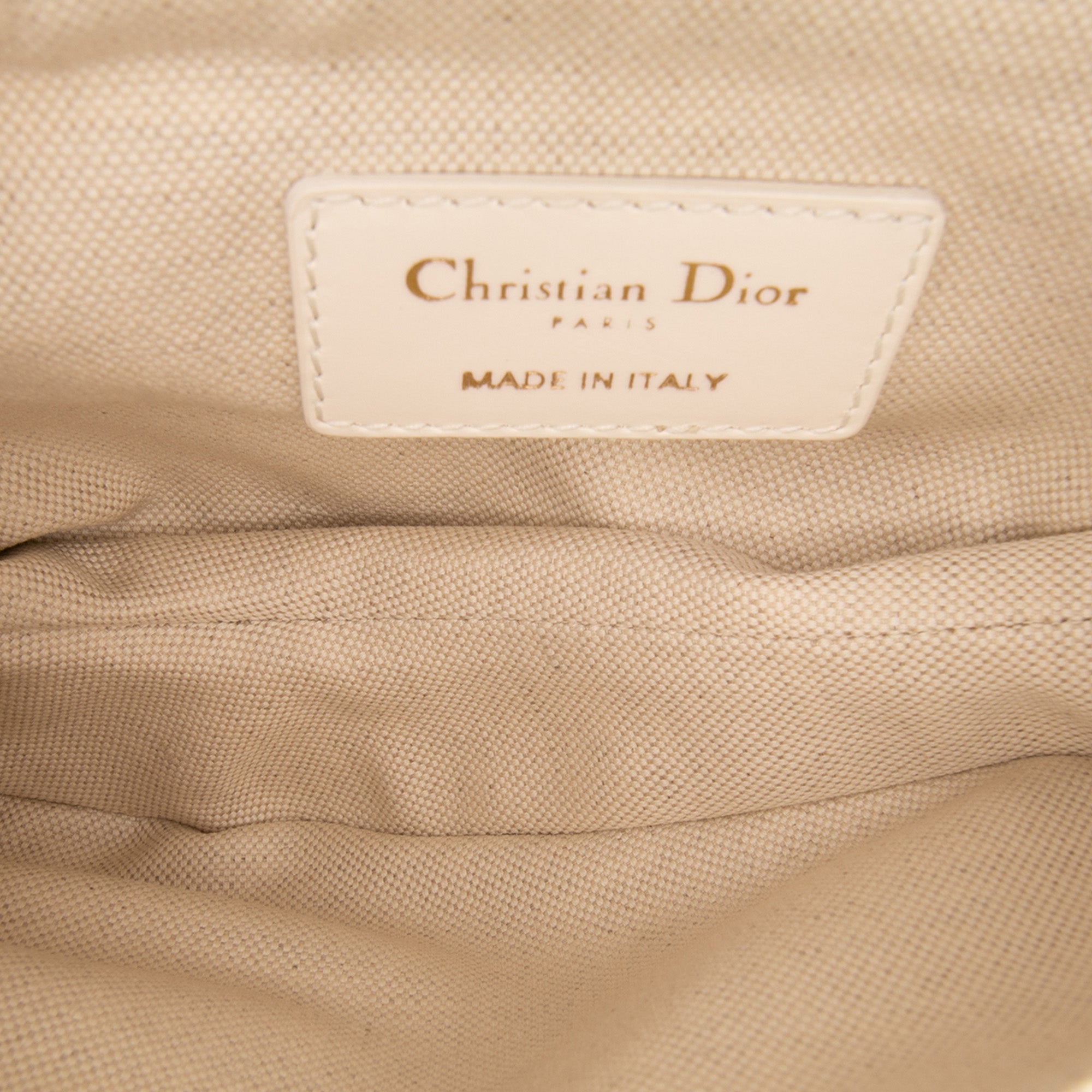 Dior Mini Oblique Embroidered Canvas Saddle Bag - image 4