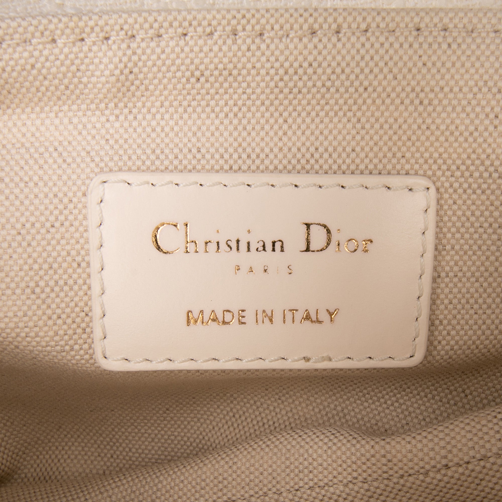 Dior Mini Oblique Embroidered Canvas Saddle Bag - image 5