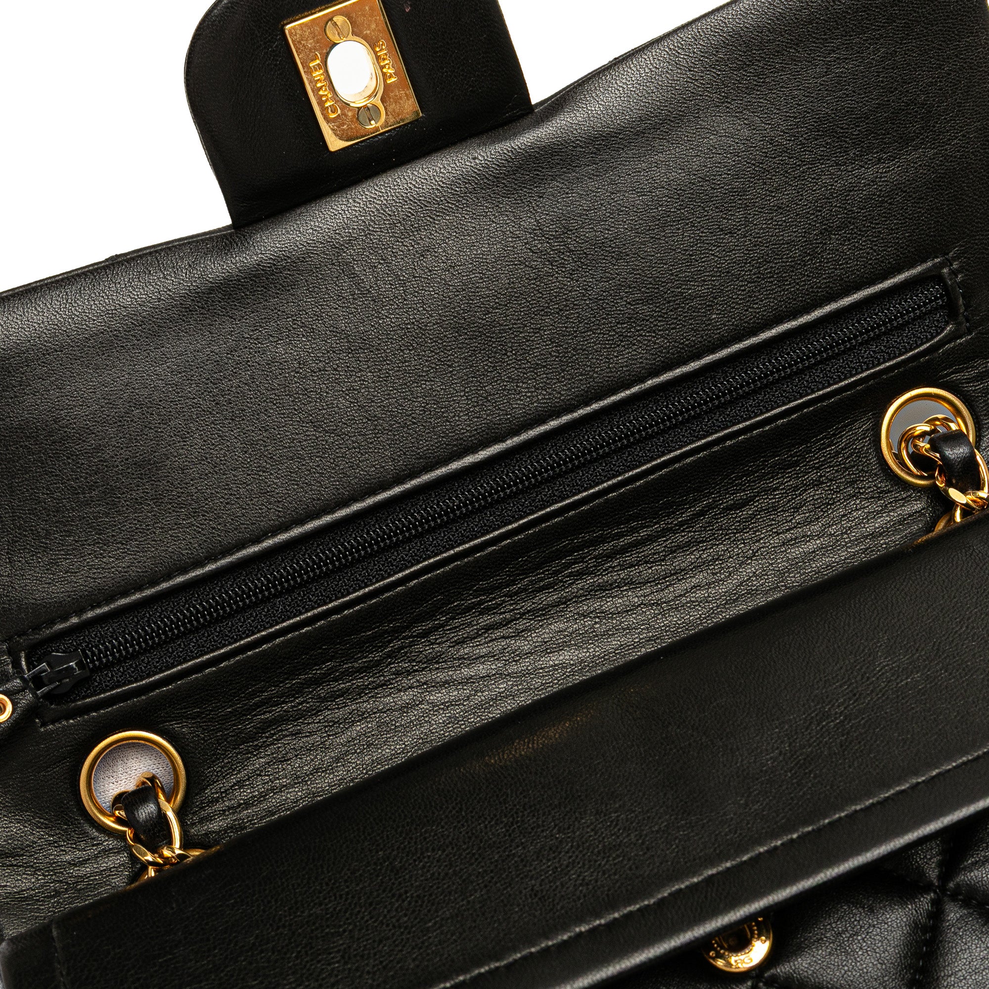 Chanel Small Classic Lambskin Double Flap - image 8