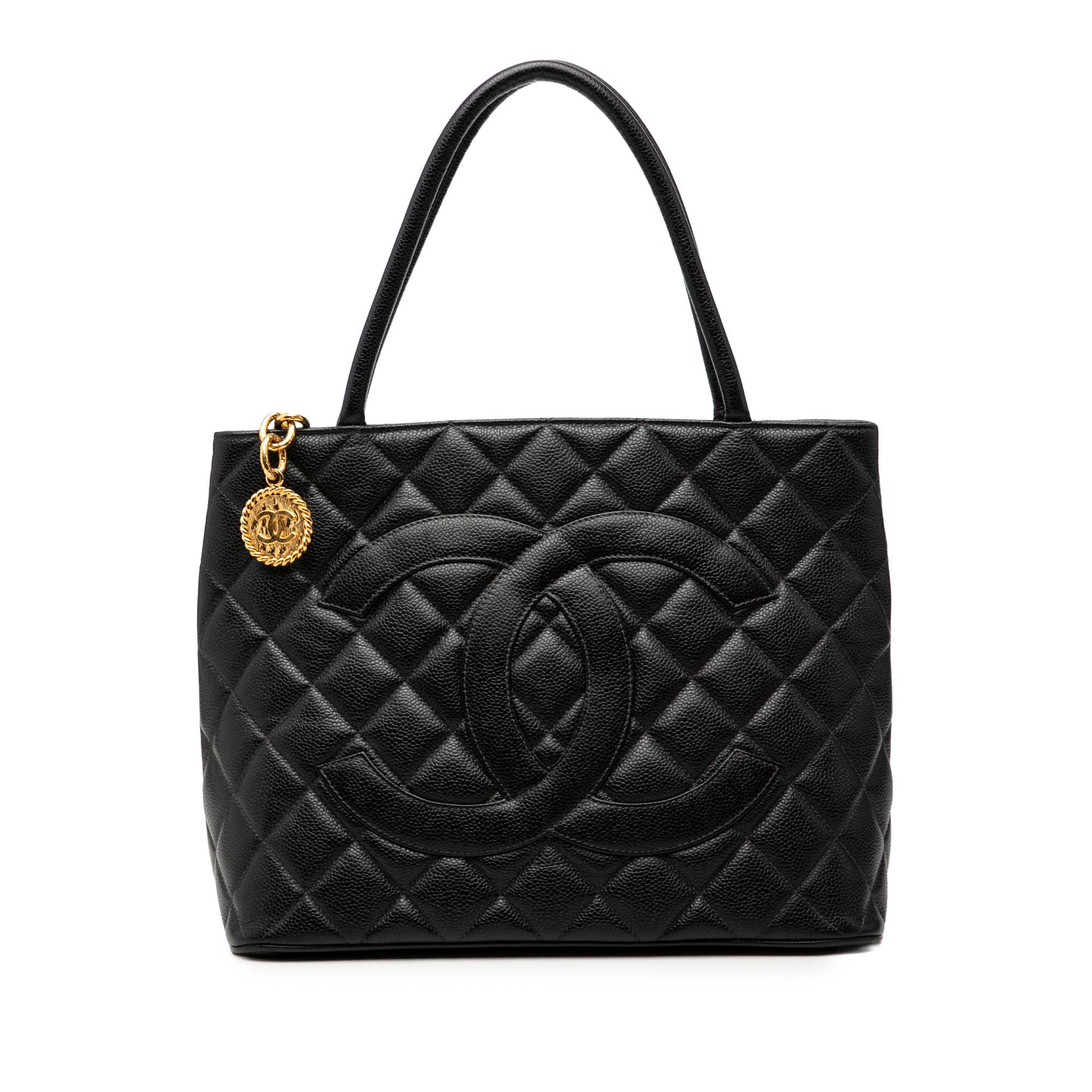 Chanel Caviar Medallion Tote - image 1