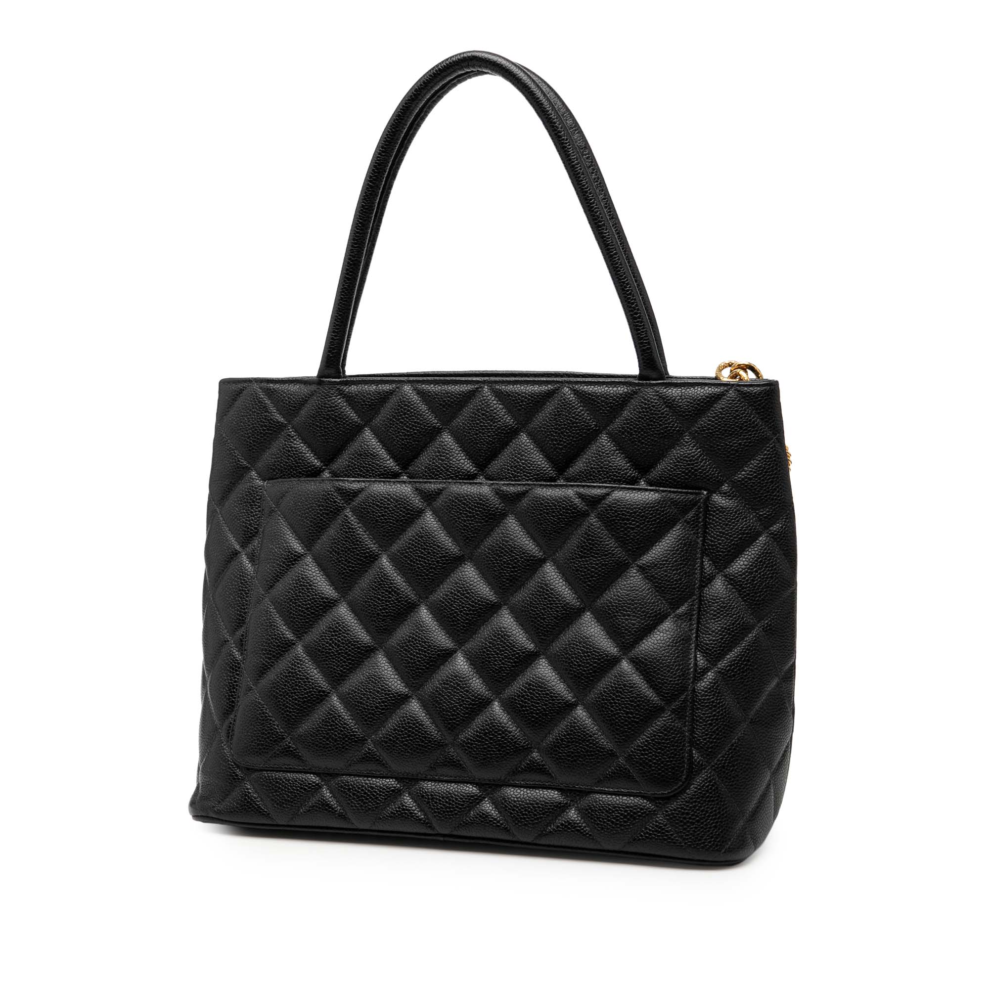 Chanel Caviar Medallion Tote - image 2