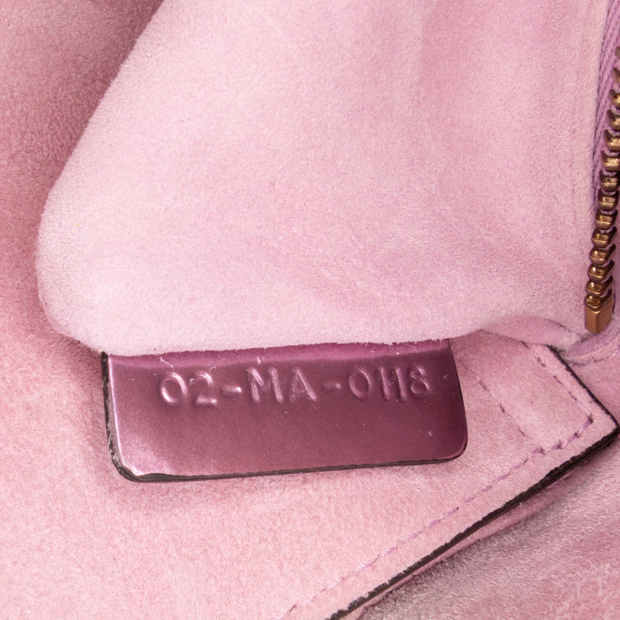 Dior Mini Metallic Patent Lady Dior - image 6