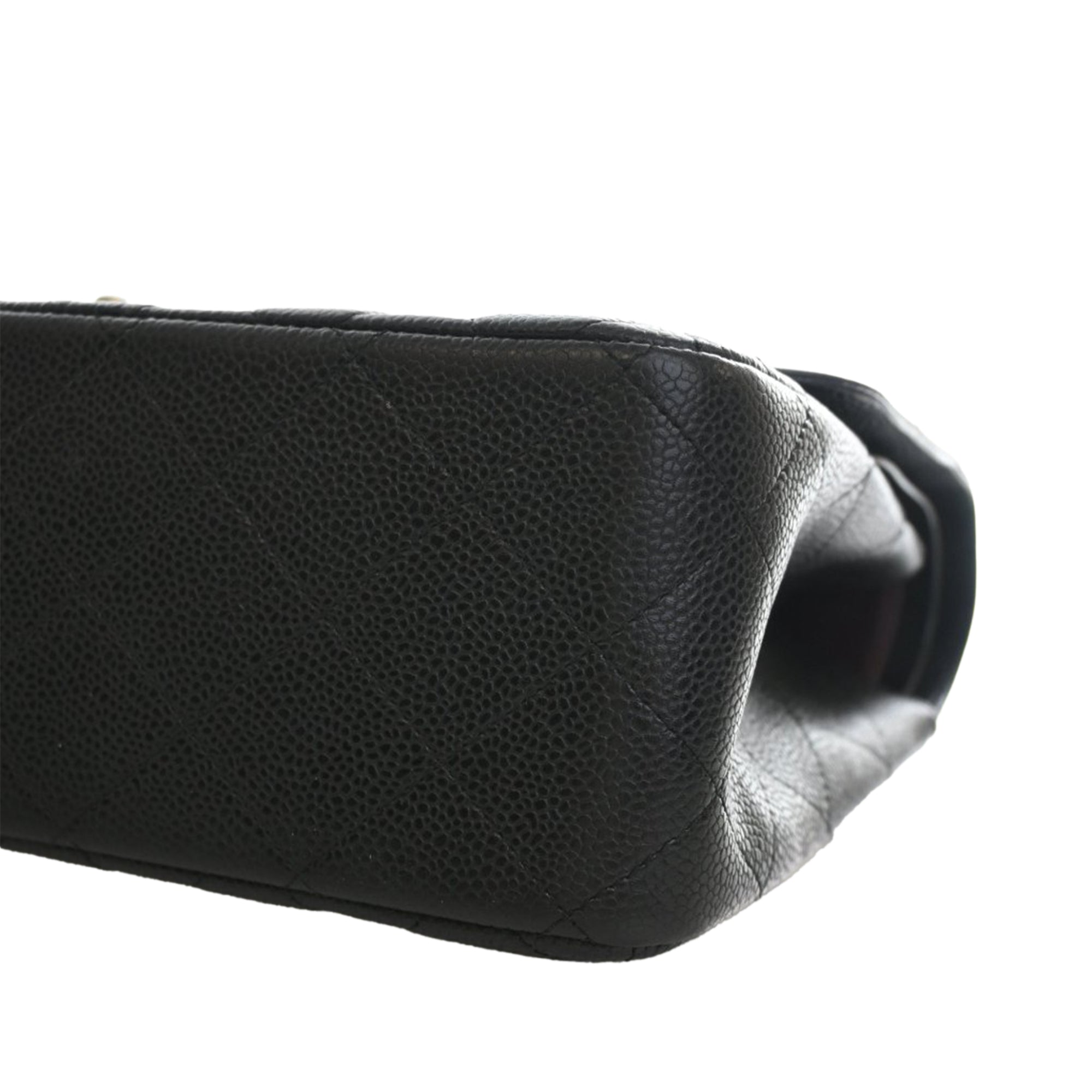 Chanel Jumbo Classic Caviar Double Flap - image 10