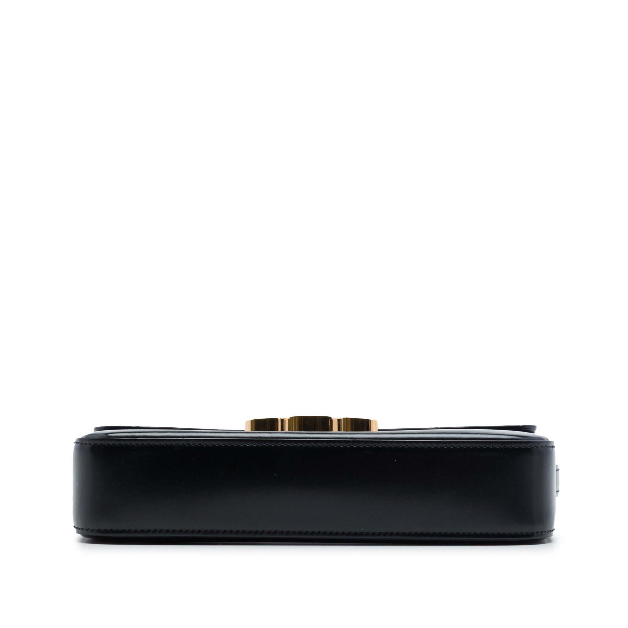 Celine Shiny Calfskin Triomphe Claude Shoulder Bag - image 3