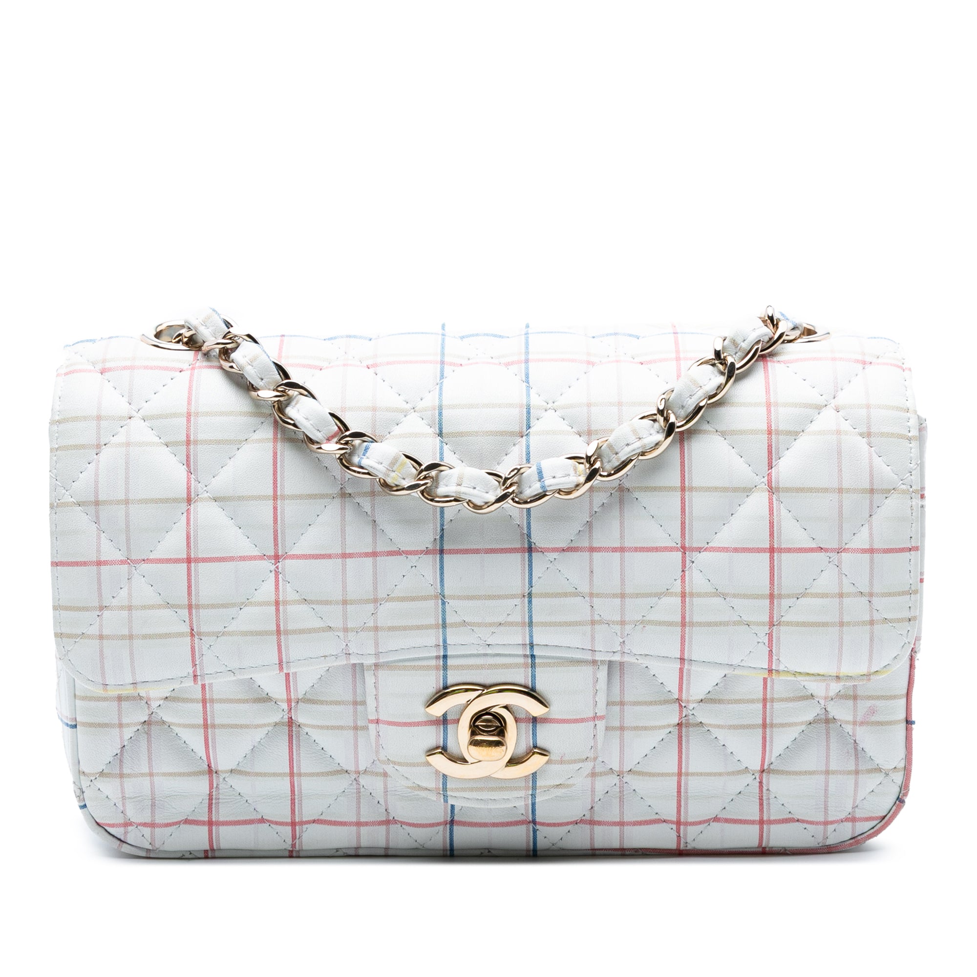 Chanel Mini Rectangular Classic Printed Calfskin Single Flap - image 1