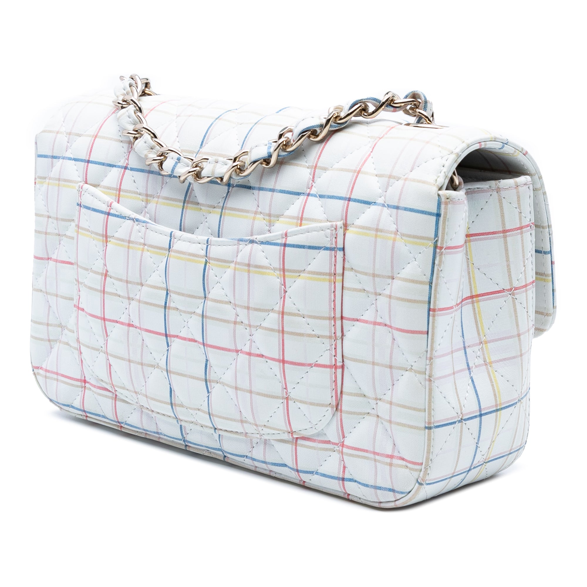 Chanel Mini Rectangular Classic Printed Calfskin Single Flap - image 2