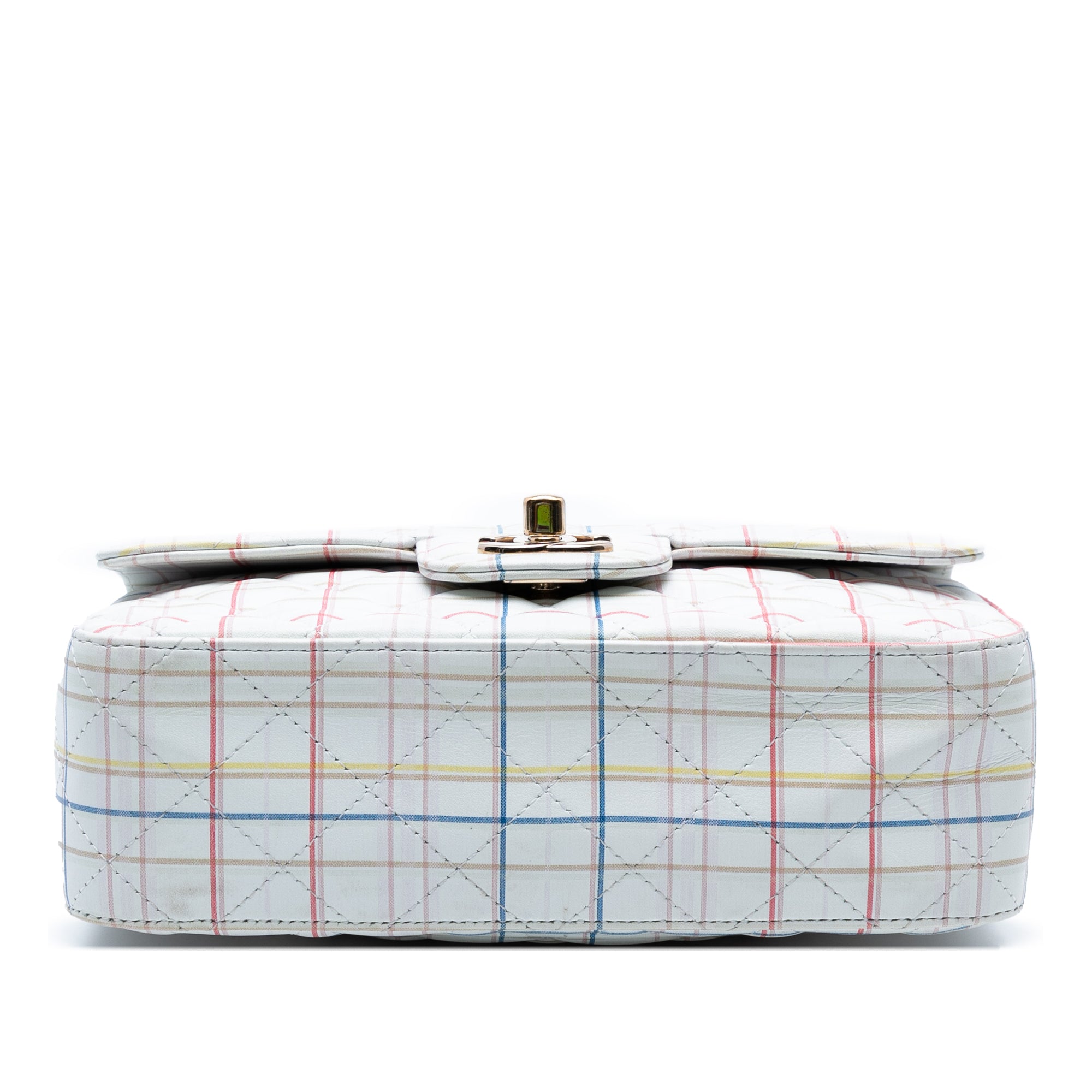 Chanel Mini Rectangular Classic Printed Calfskin Single Flap - image 3