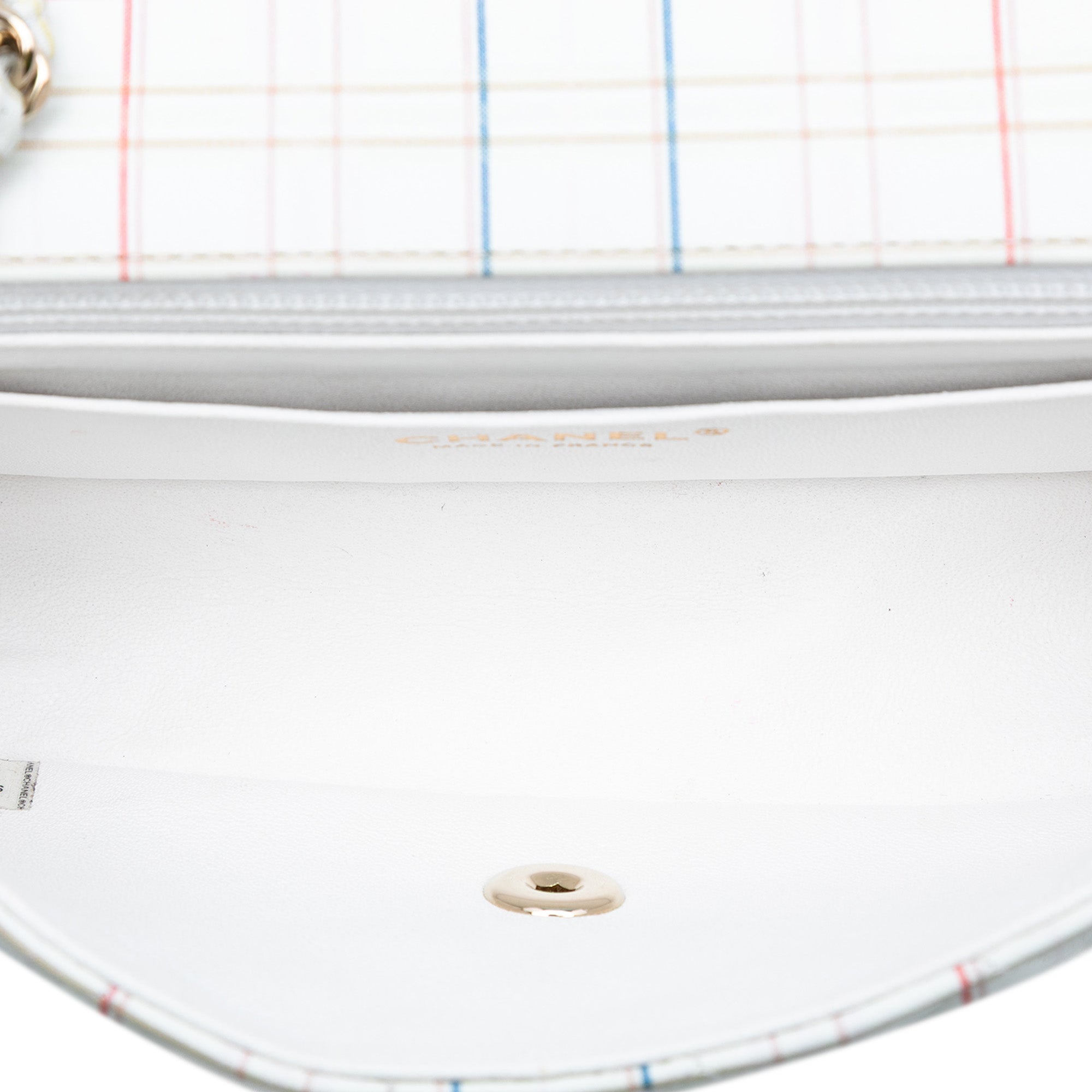 Chanel Mini Rectangular Classic Printed Calfskin Single Flap - image 4