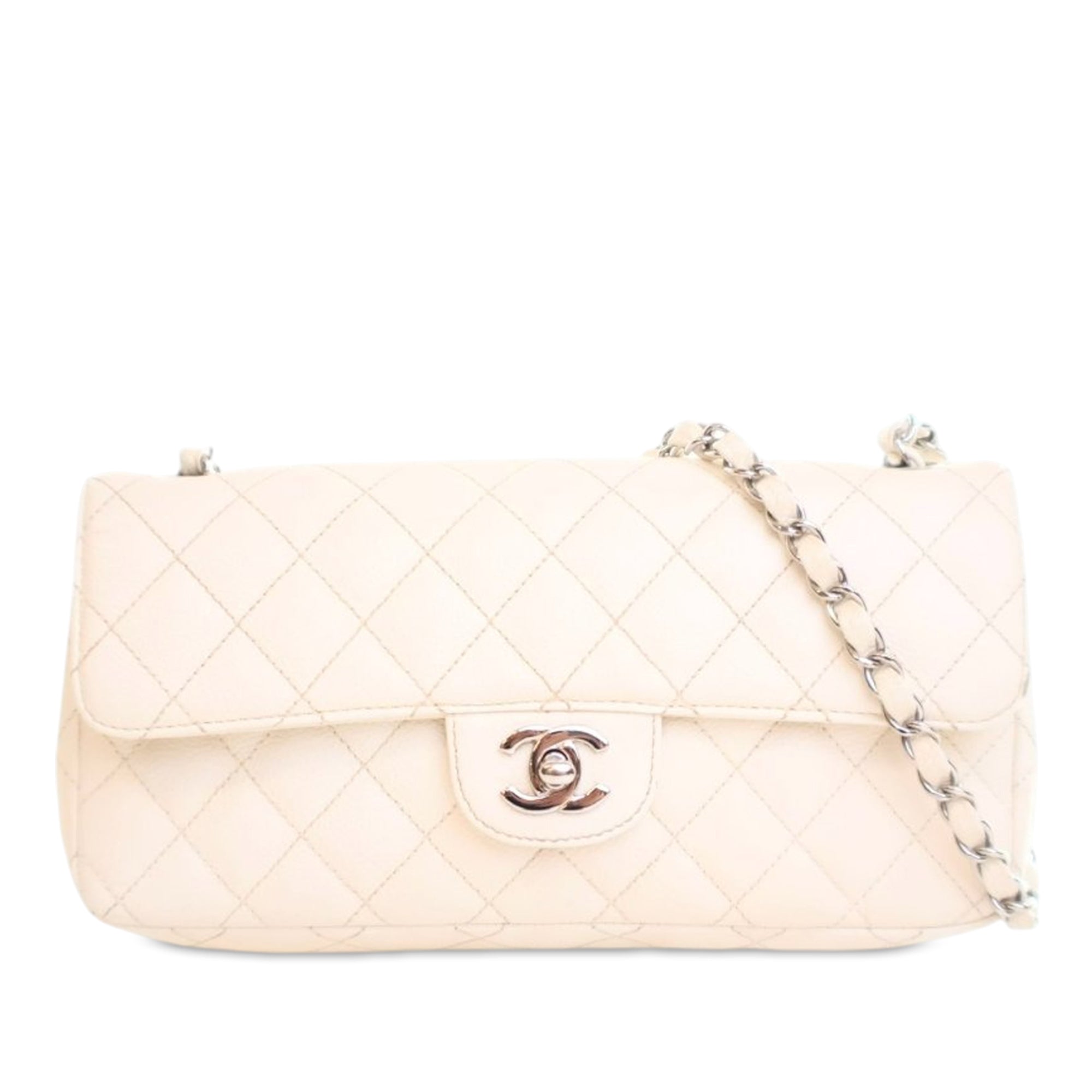 Chanel Classic Caviar East West Single Flap - image 1