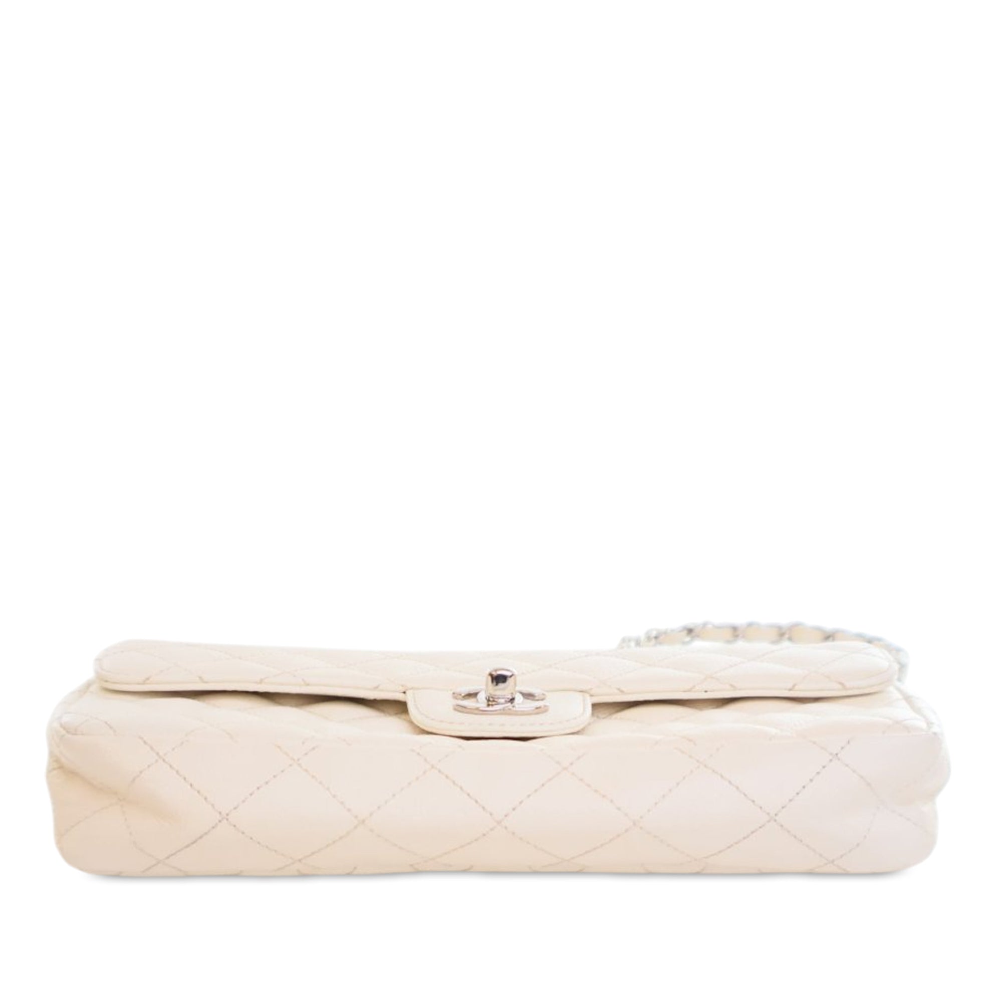 Chanel Classic Caviar East West Single Flap - image 4