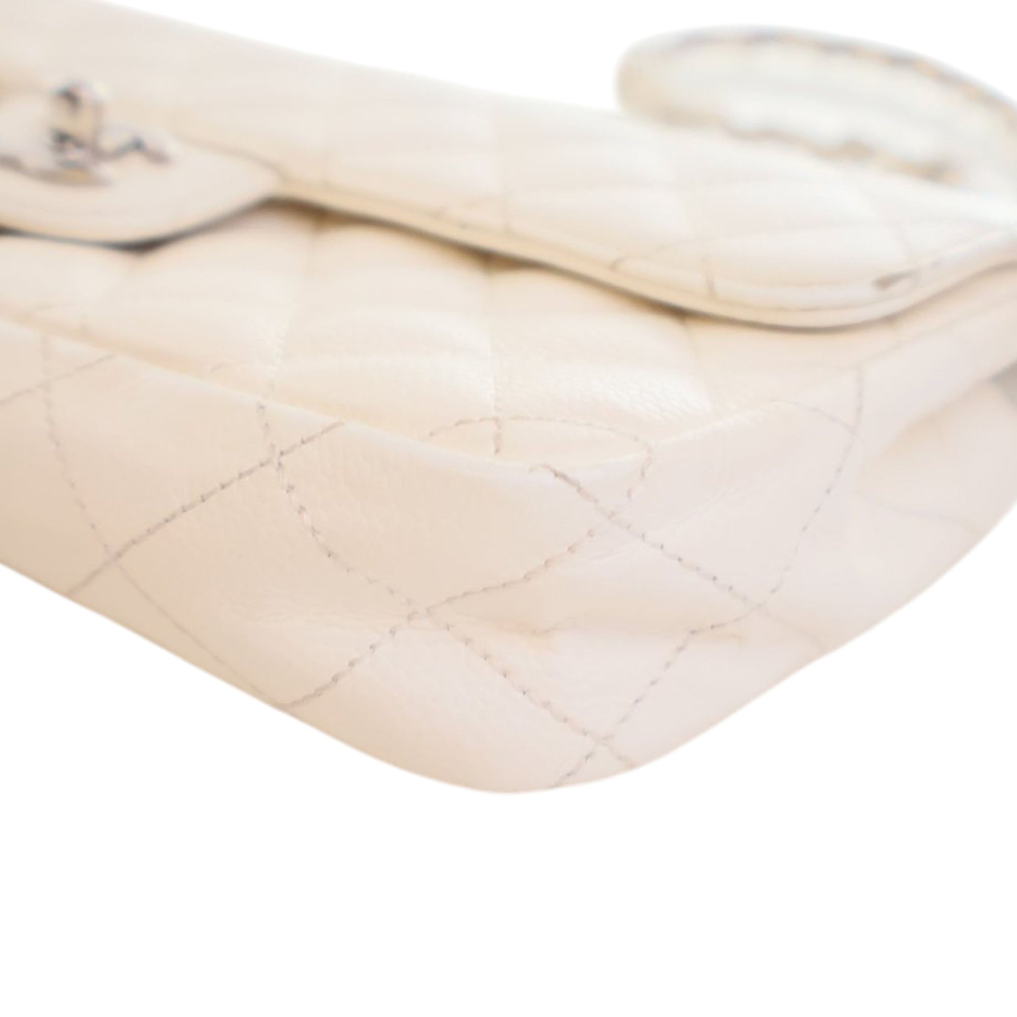 Chanel Classic Caviar East West Single Flap - image 8