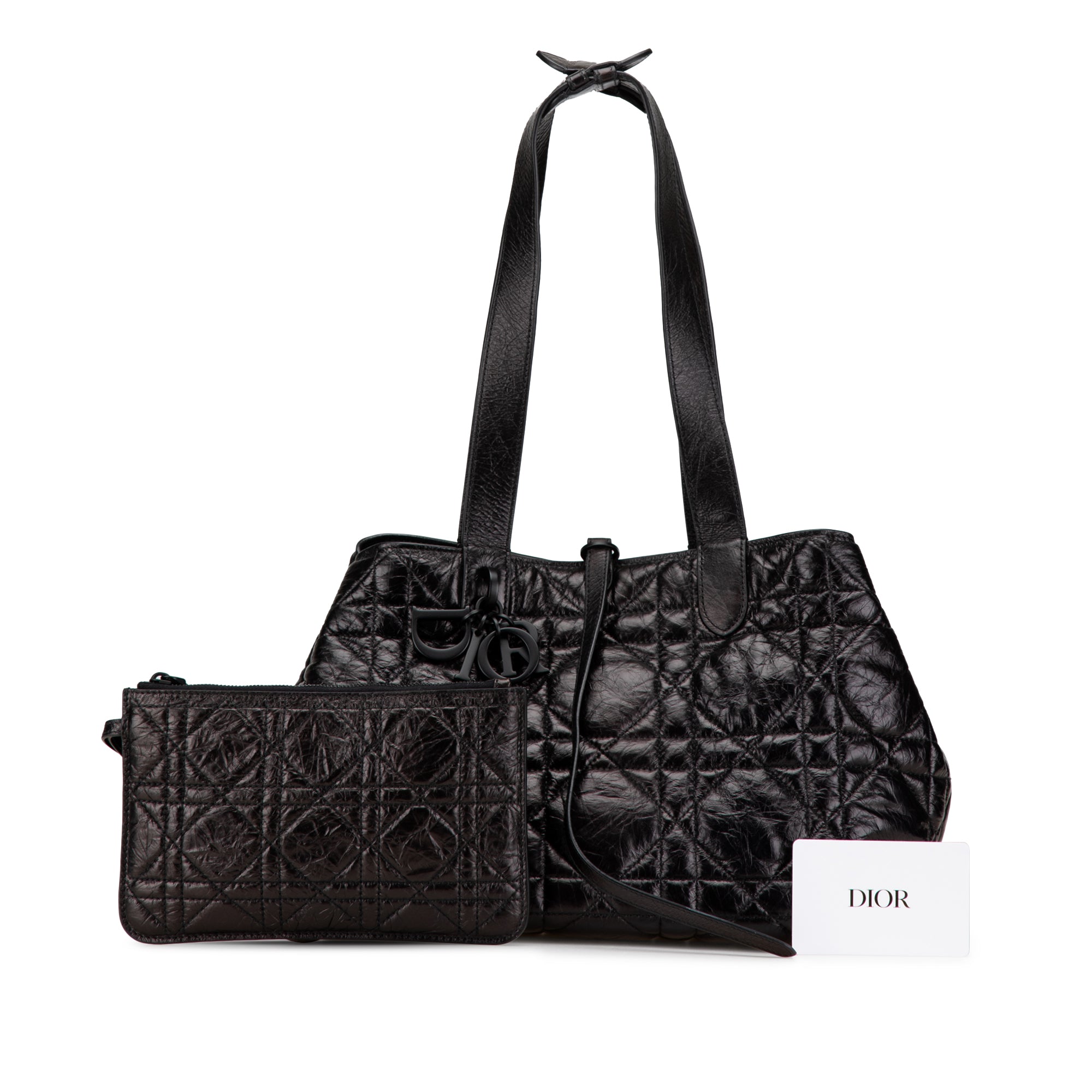 Dior Medium Macrocannage Calfskin Toujours Handbag - image 9